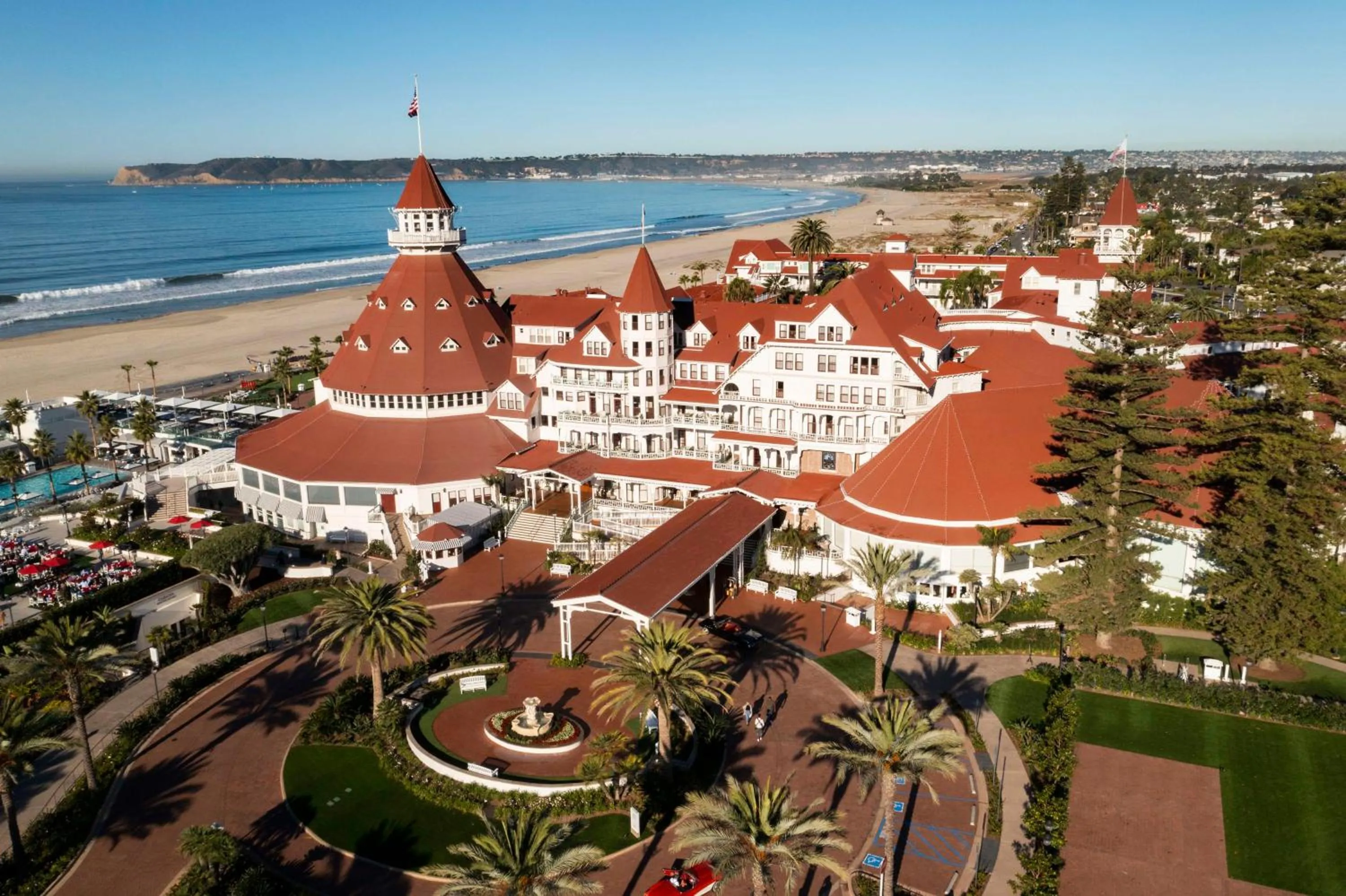 Property building in Hotel del Coronado, Curio Collection by Hilton