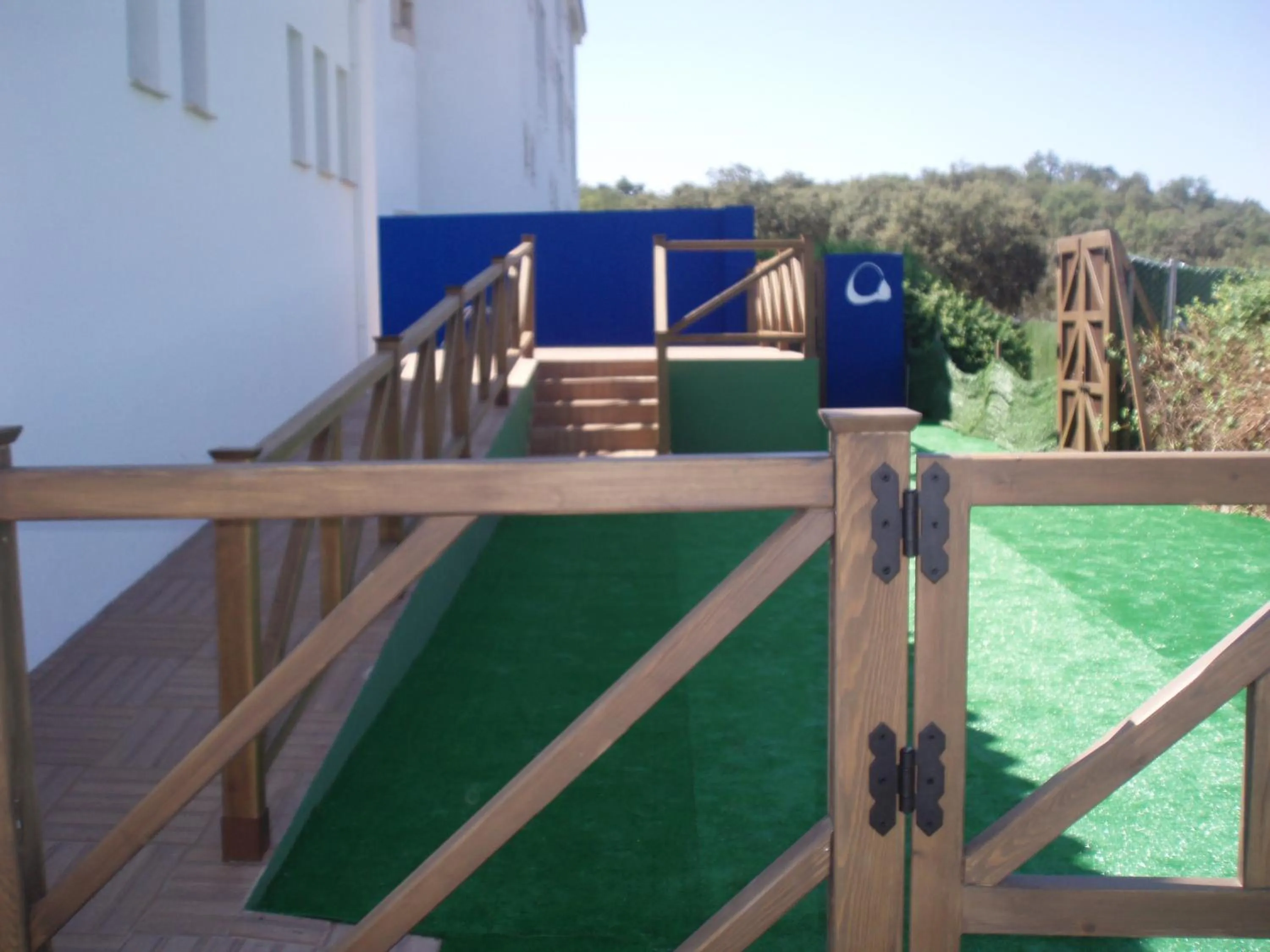 Swimming pool in Hotel Balneario Fuentes del Trampal