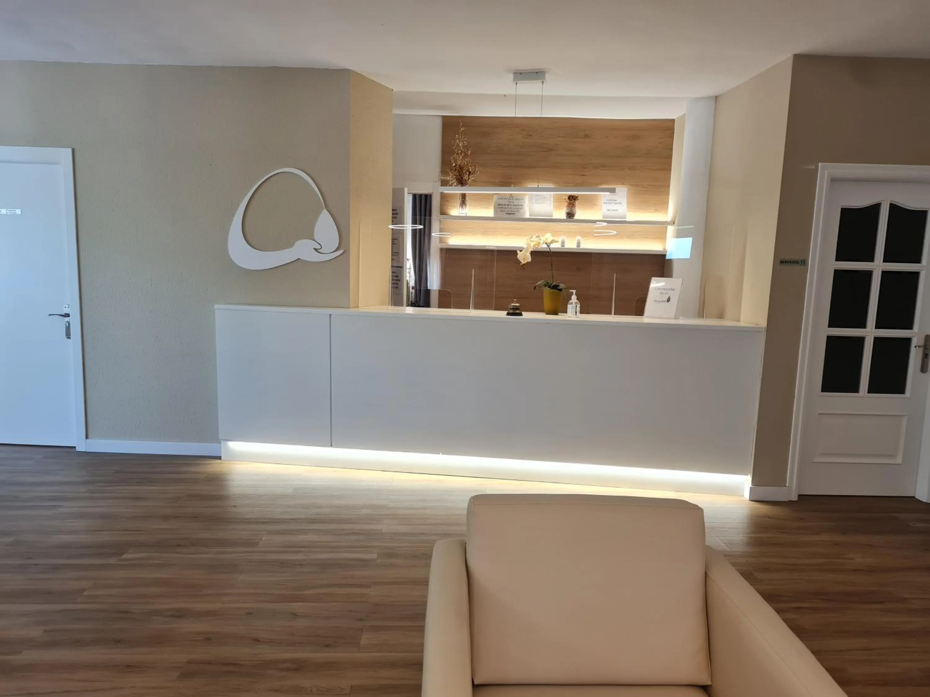 Lobby or reception in Hotel Balneario Fuentes del Trampal