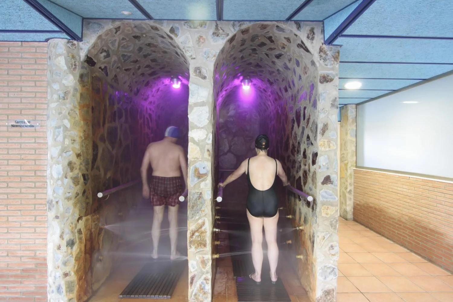 Spa and wellness centre/facilities in Hotel Balneario Fuentes del Trampal