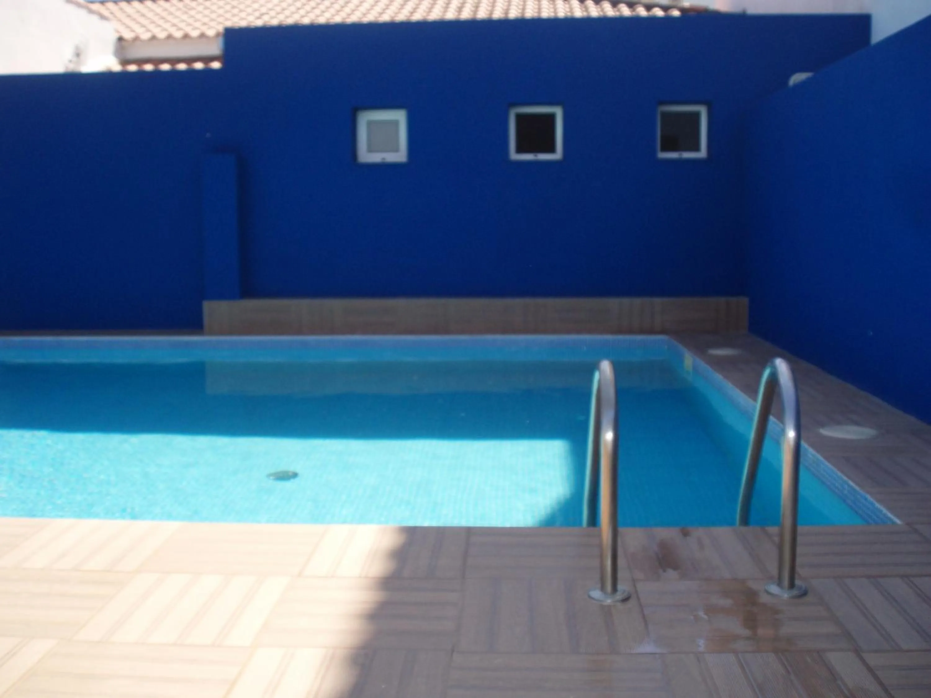 Pool view in Hotel Balneario Fuentes del Trampal