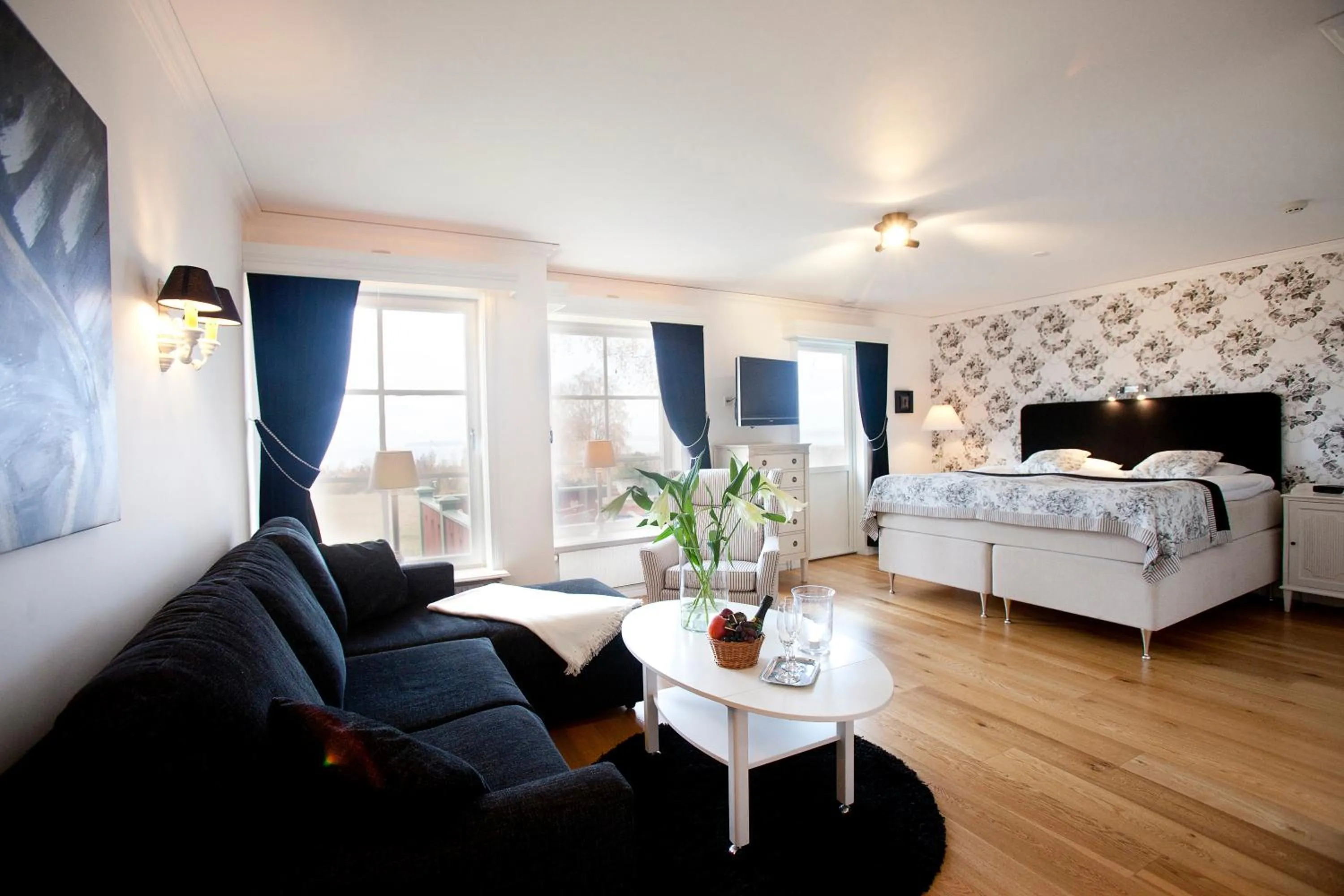 Day, Bed in Tällbergsgårdens Hotell