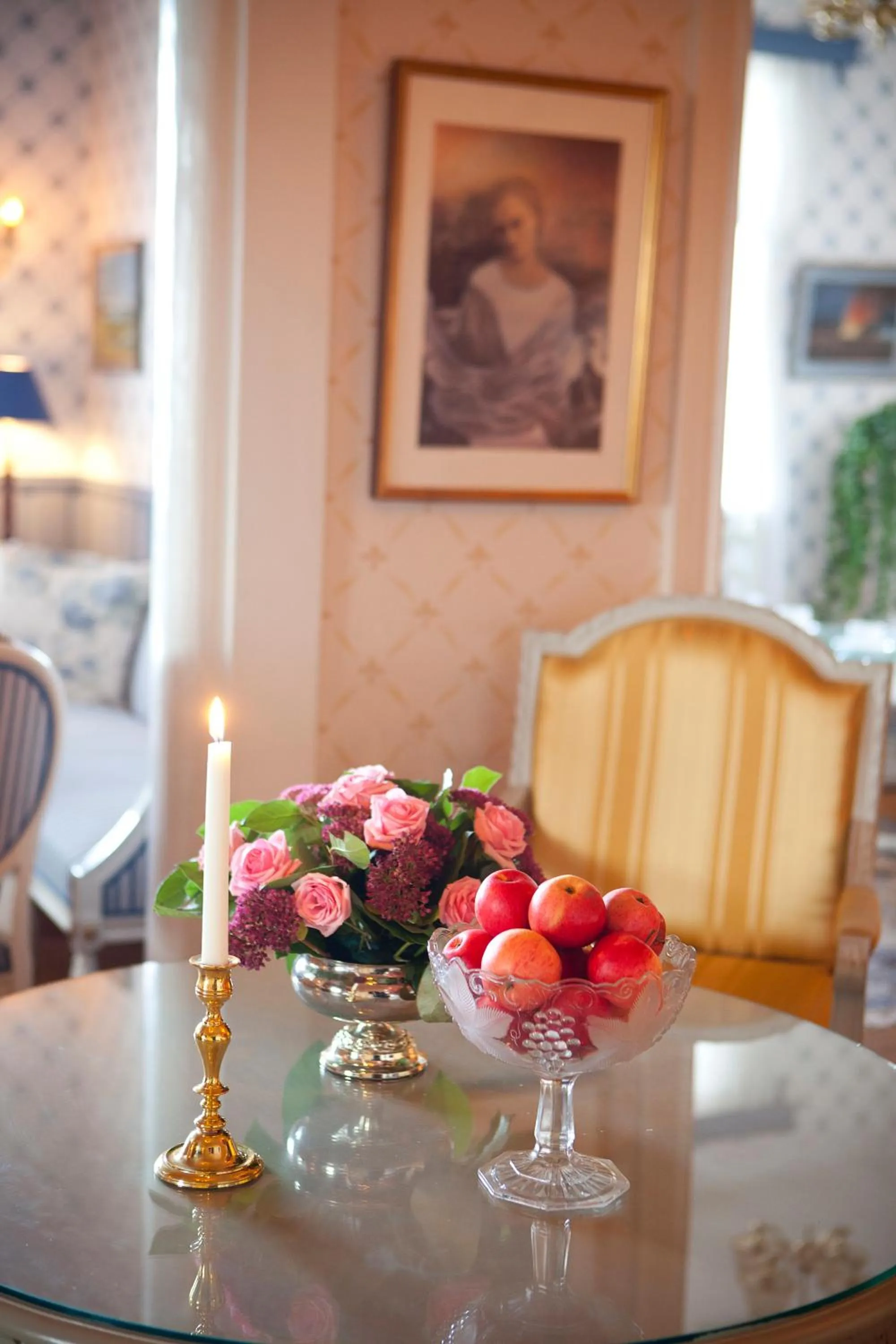 Decorative detail in Tällbergsgårdens Hotell