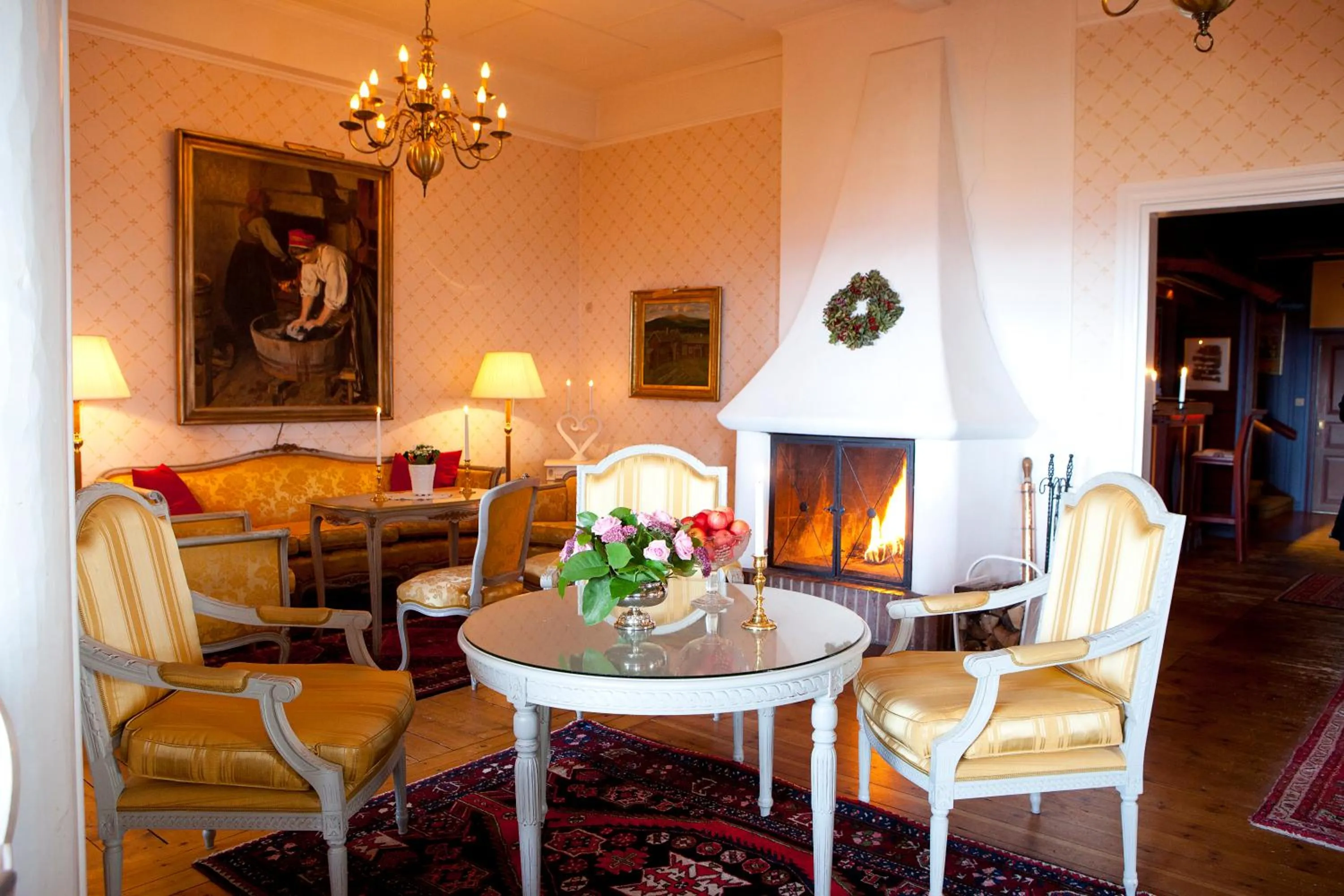 Dining area in Tällbergsgårdens Hotell