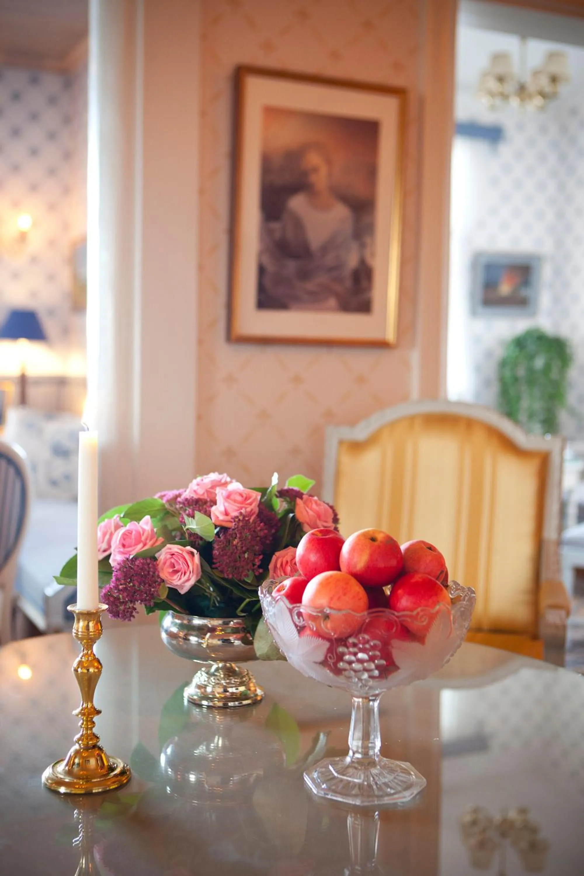 Decorative detail in Tällbergsgårdens Hotell