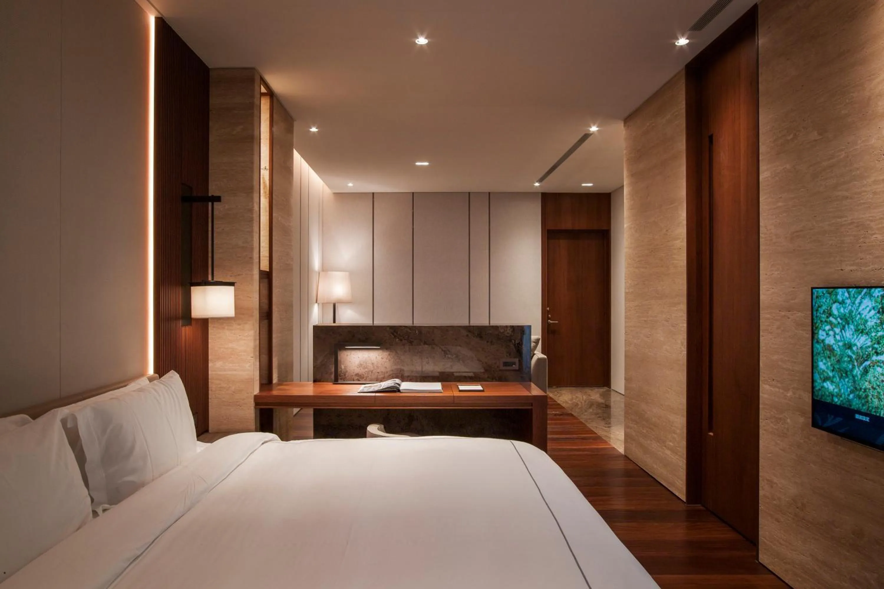 Bedroom, Bed in Villa 32 (Guests must be 16+)