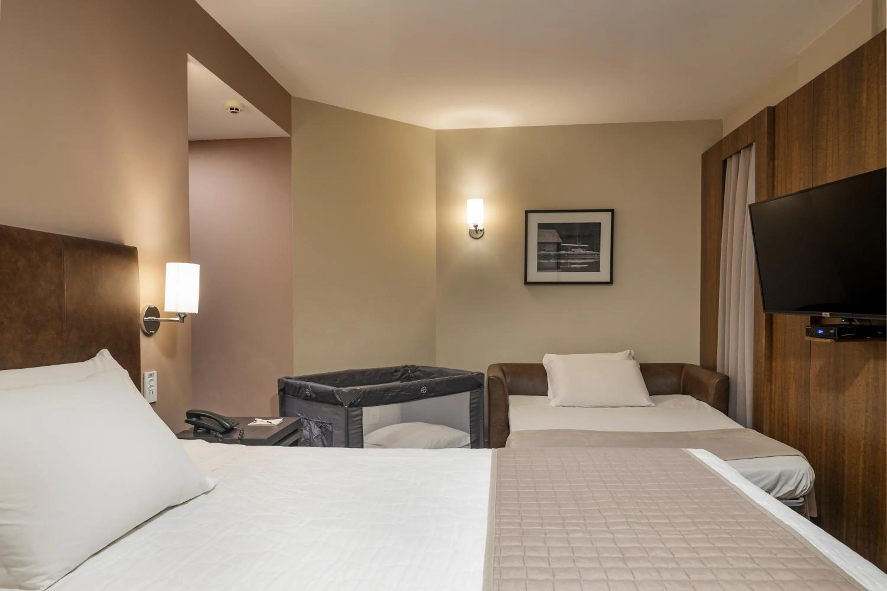 Bed in Porto da Ilha Hotel