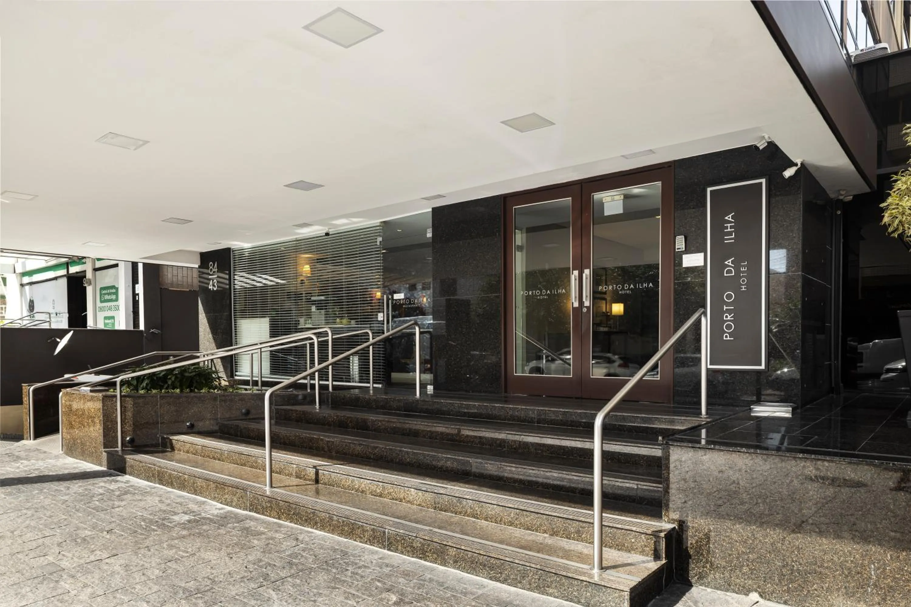 Facade/entrance in Porto da Ilha Hotel
