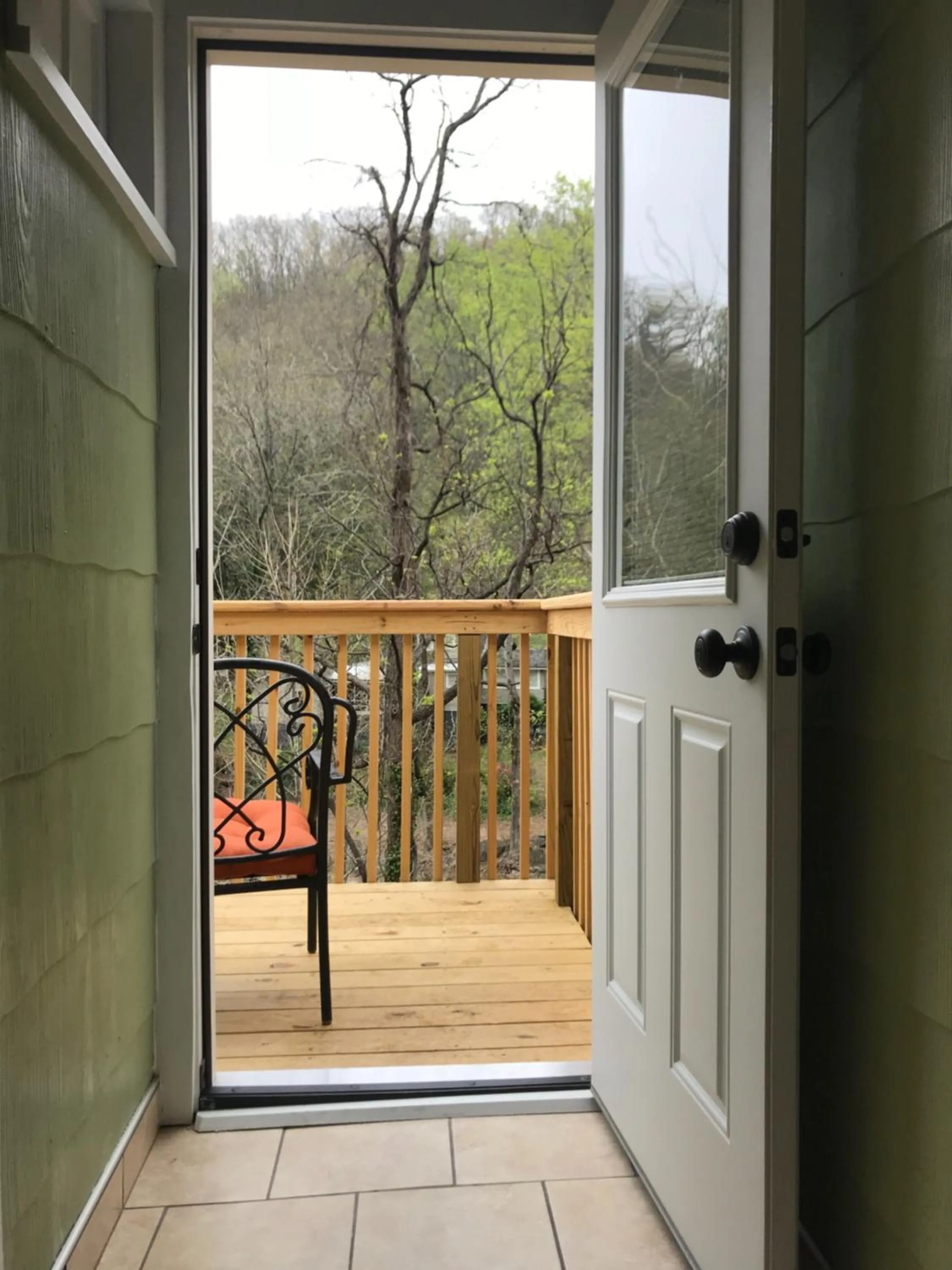 Balcony/Terrace in Riverside Lodge at Chimney Rock