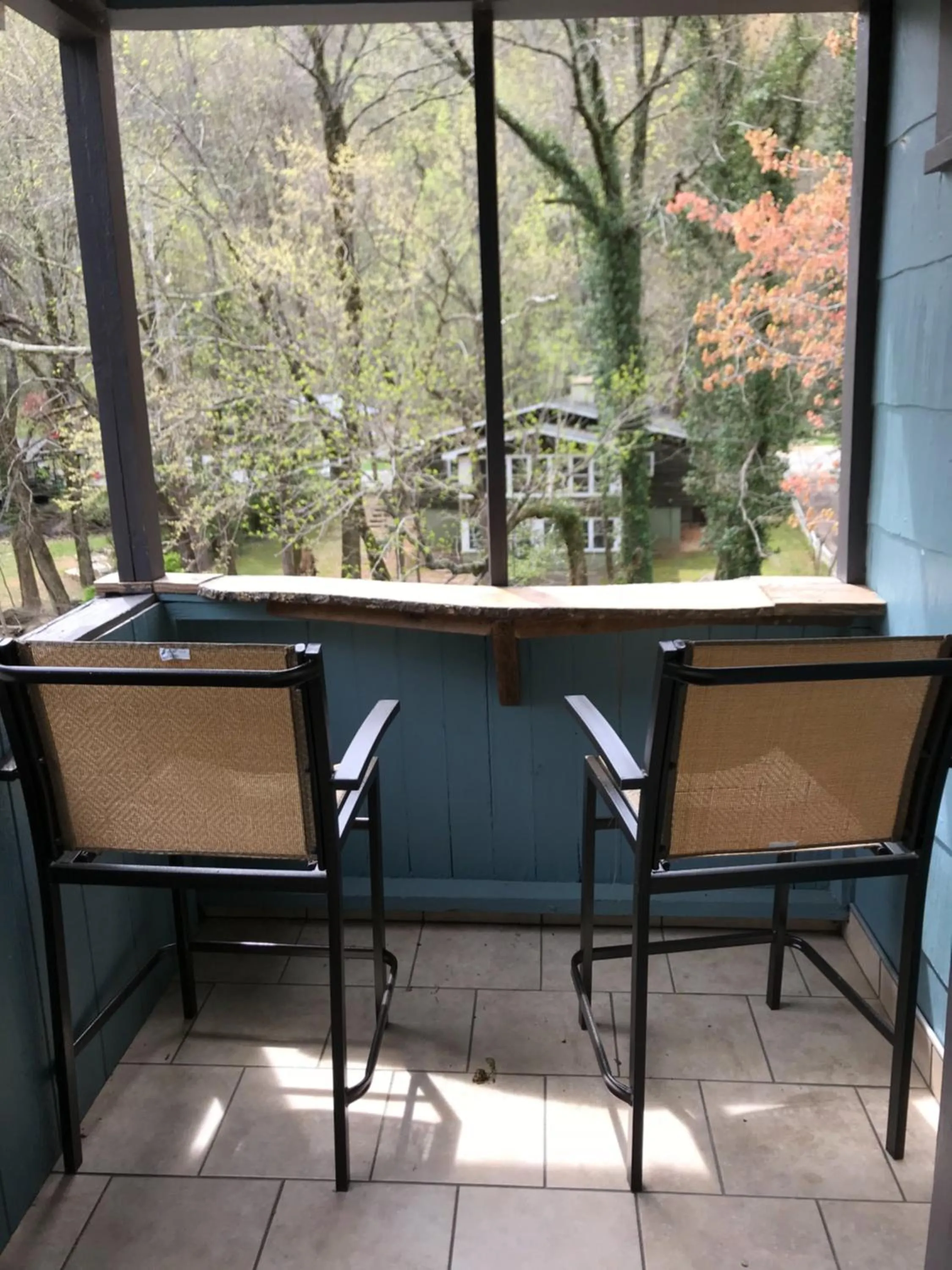 Balcony/Terrace in Riverside Lodge at Chimney Rock