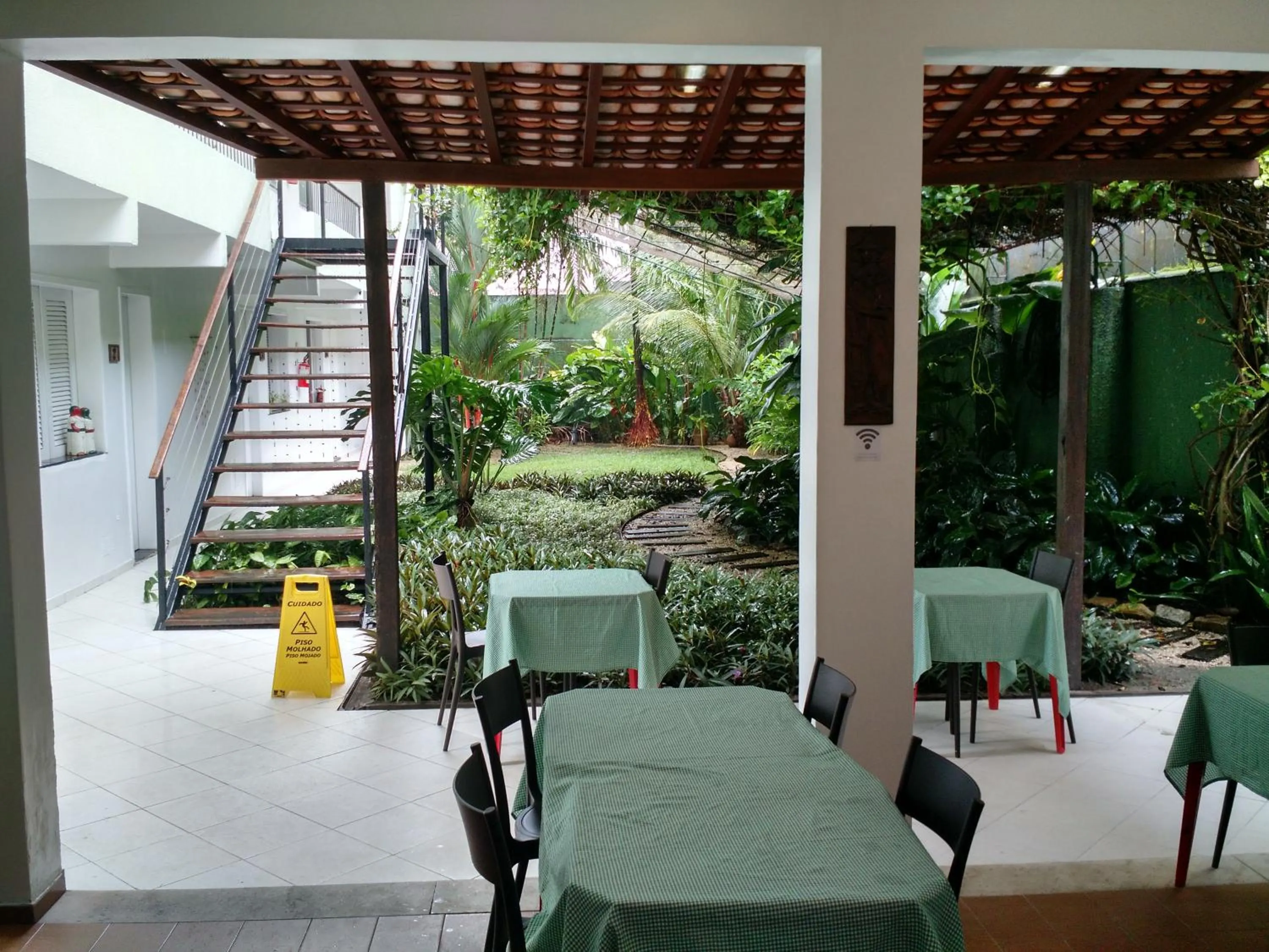 Garden in Ecopousada Miriti