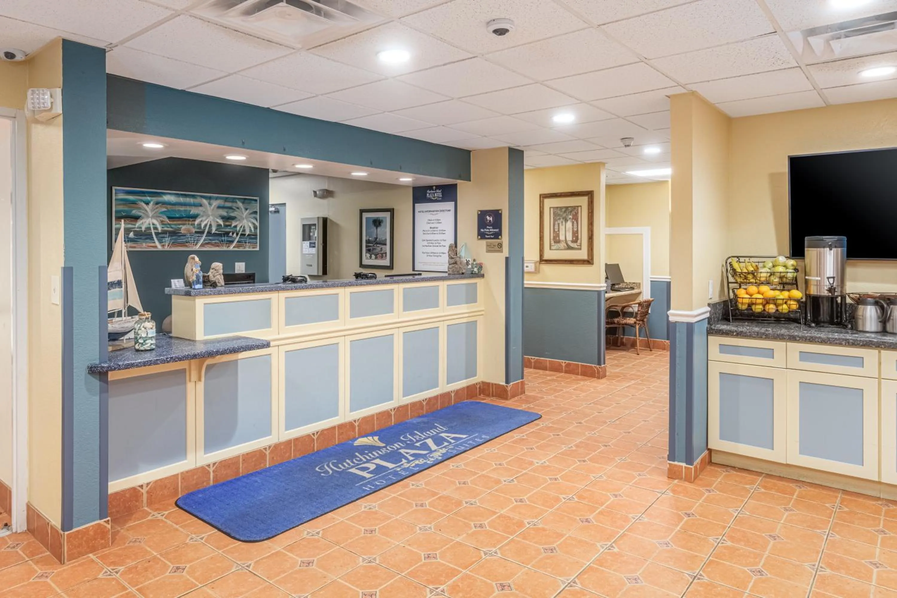 Lobby or reception in Hutchinson Island Hotel