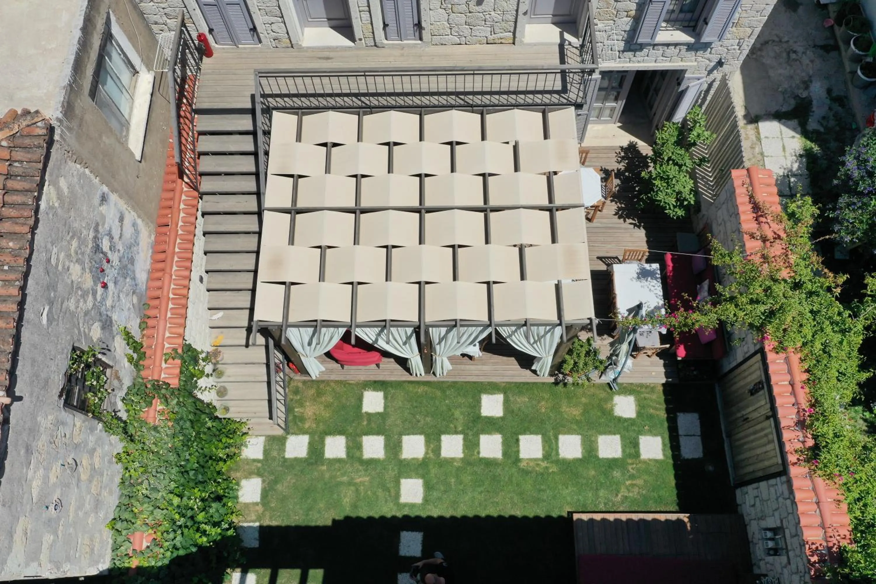 Bird's eye view in Çona Otel