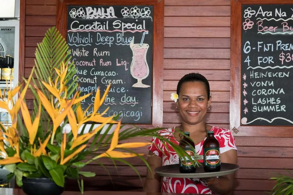 Lounge or bar in Volivoli Beach Resort