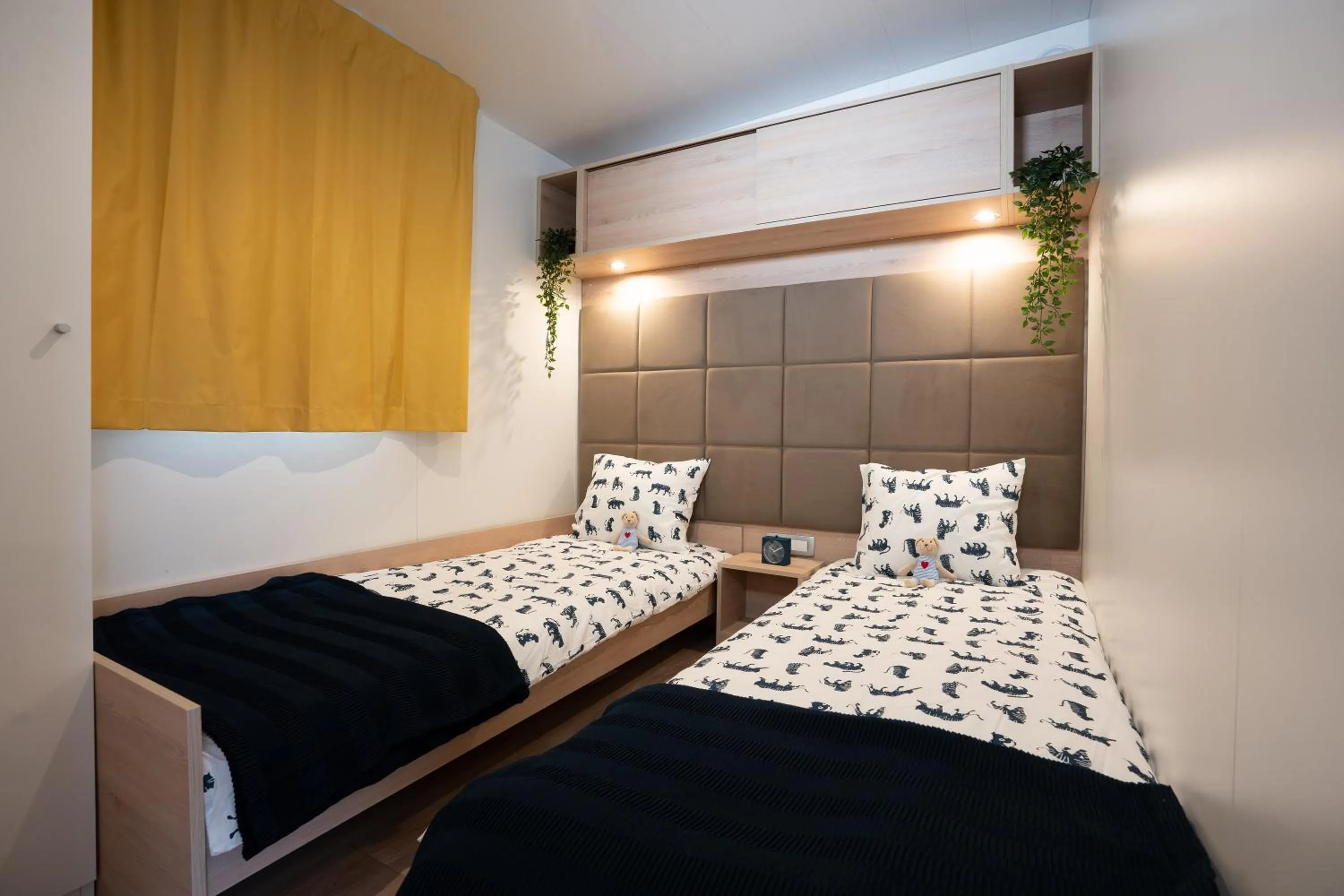 Bedroom, Bed in Lavanda Mobile Homes & Villas