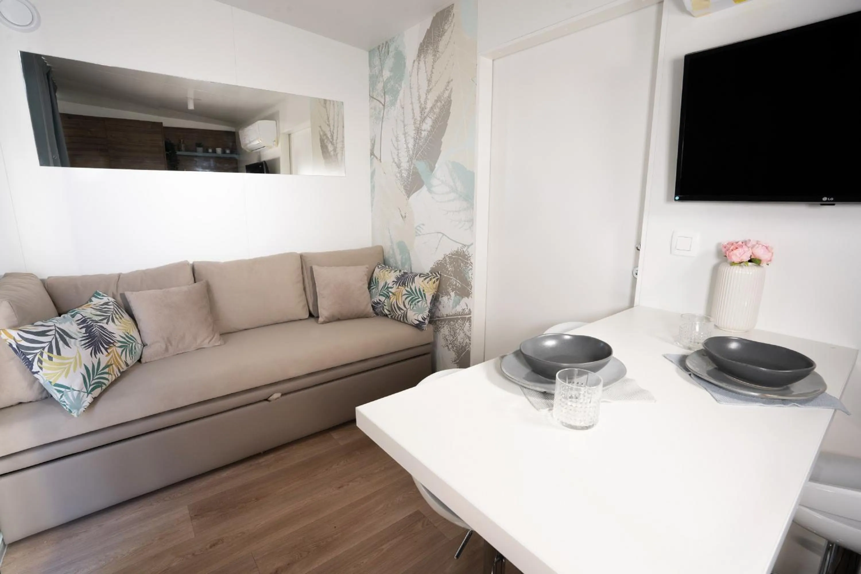 Living room in Lavanda Mobile Homes & Villas