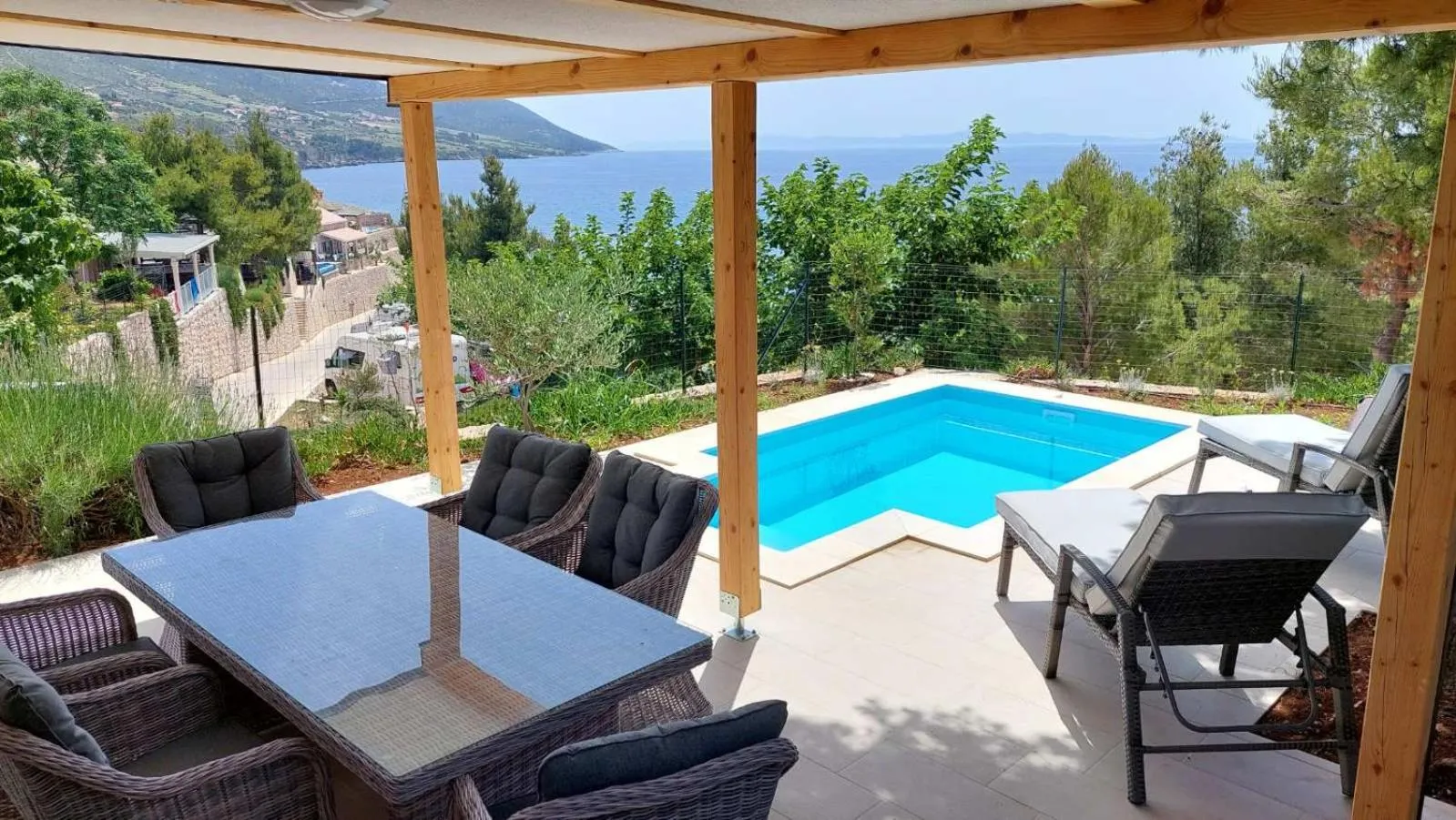 Balcony/Terrace in Lavanda Mobile Homes & Villas