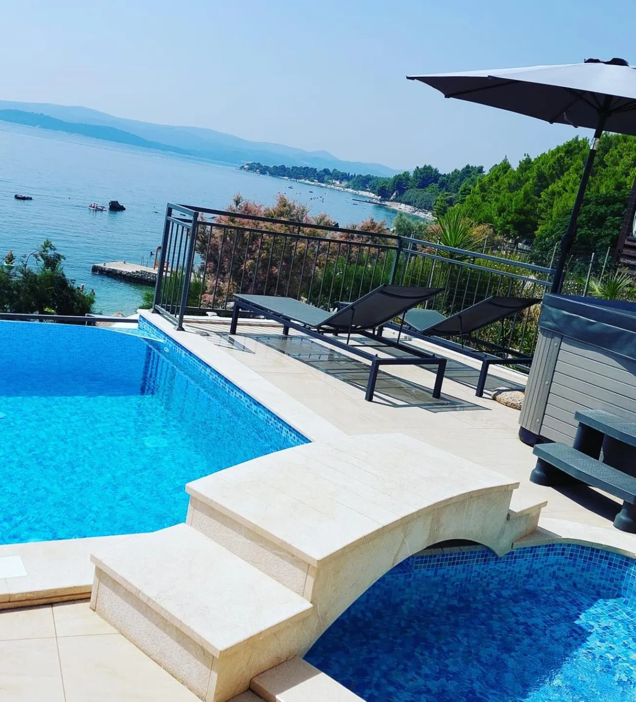 Hot Tub in Lavanda Mobile Homes & Villas