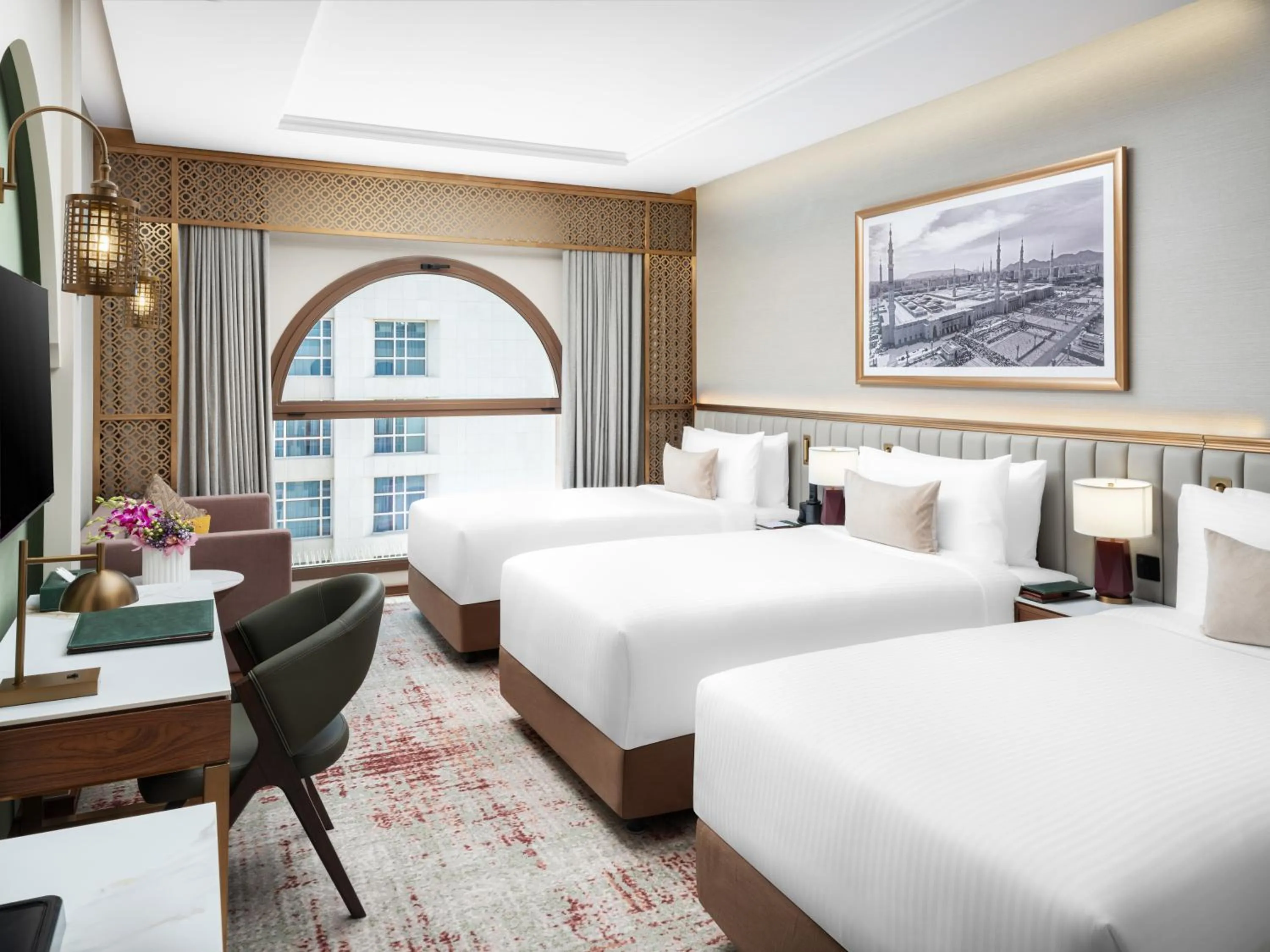 Bedroom, Bed in Elaf Taiba Hotel