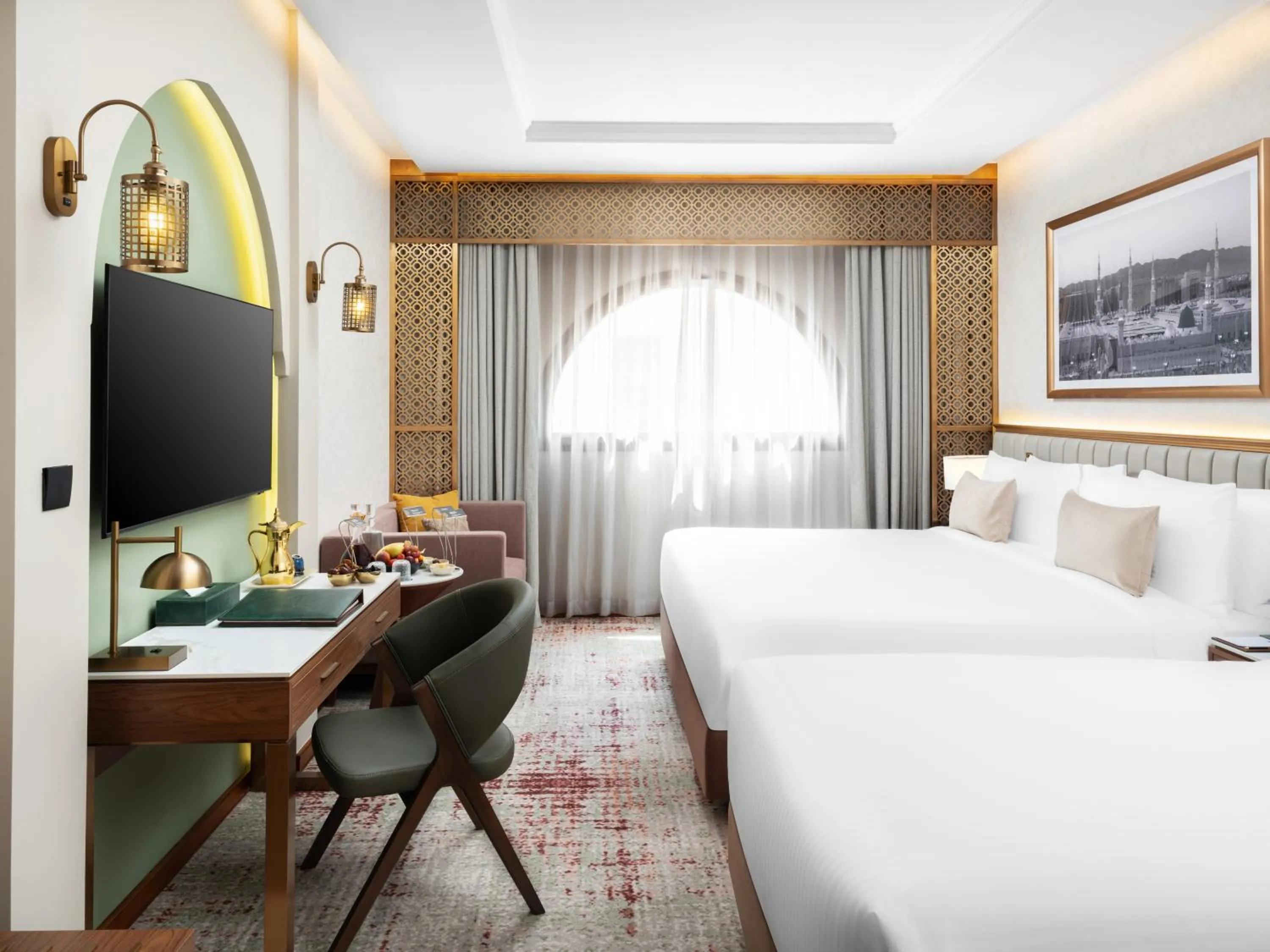 Bedroom, Bed in Elaf Taiba Hotel