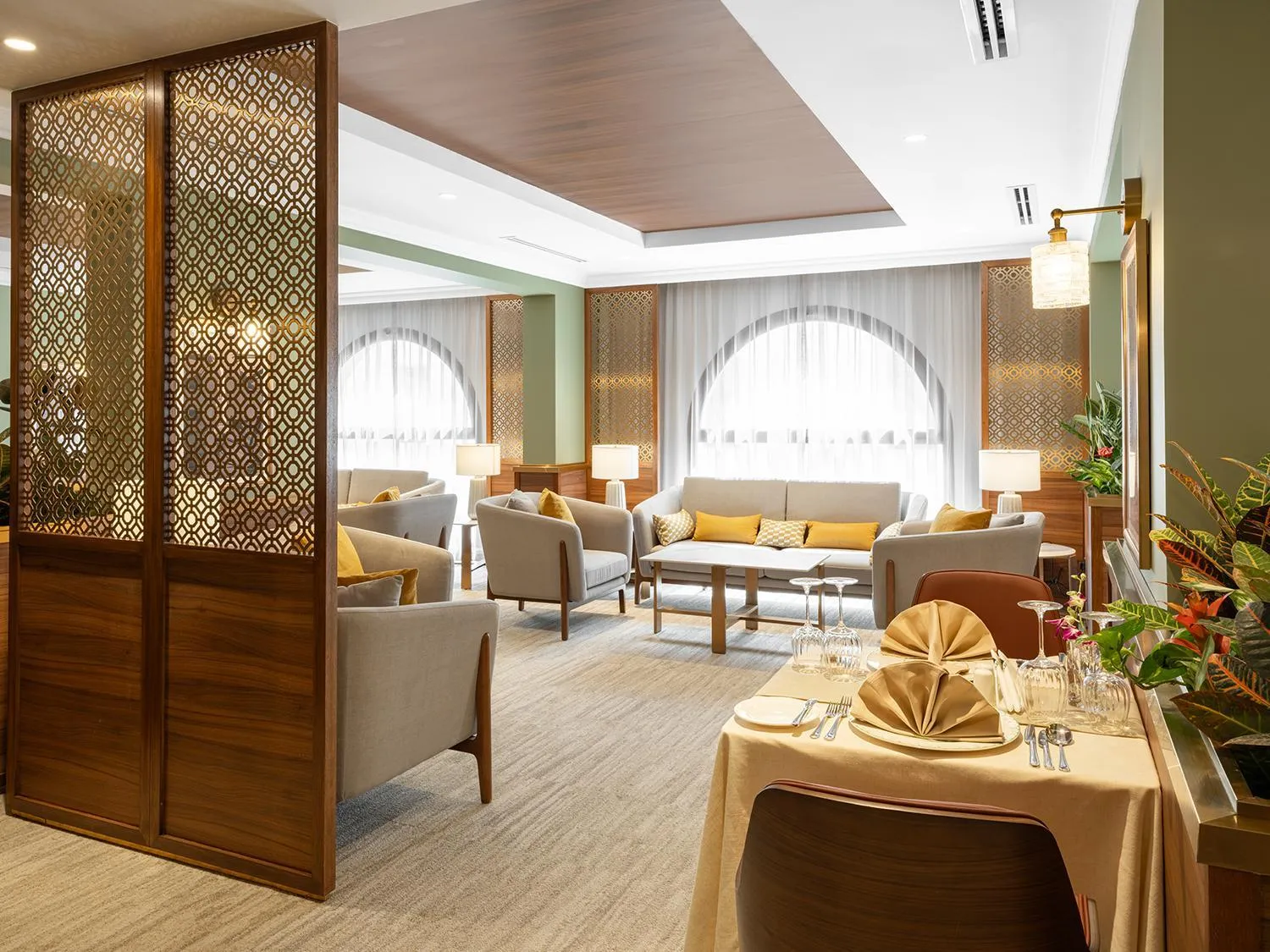 Lounge or bar in Elaf Taiba Hotel