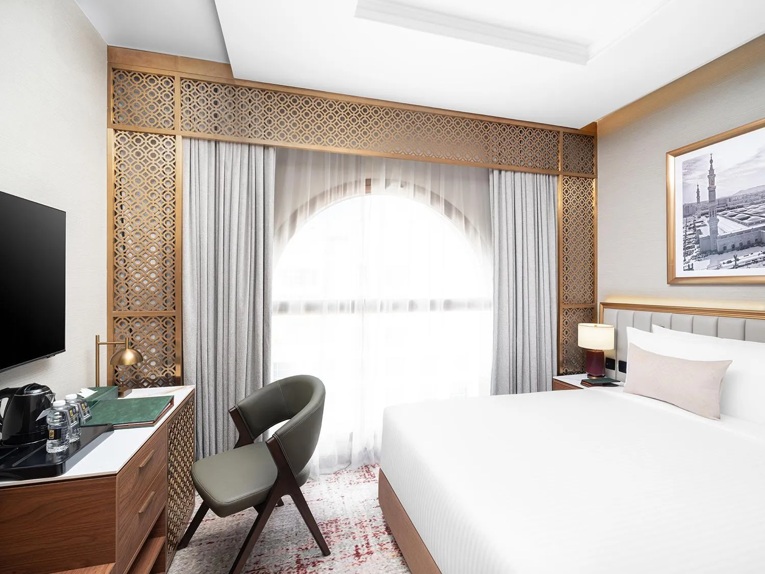 Bed in Elaf Taiba Hotel