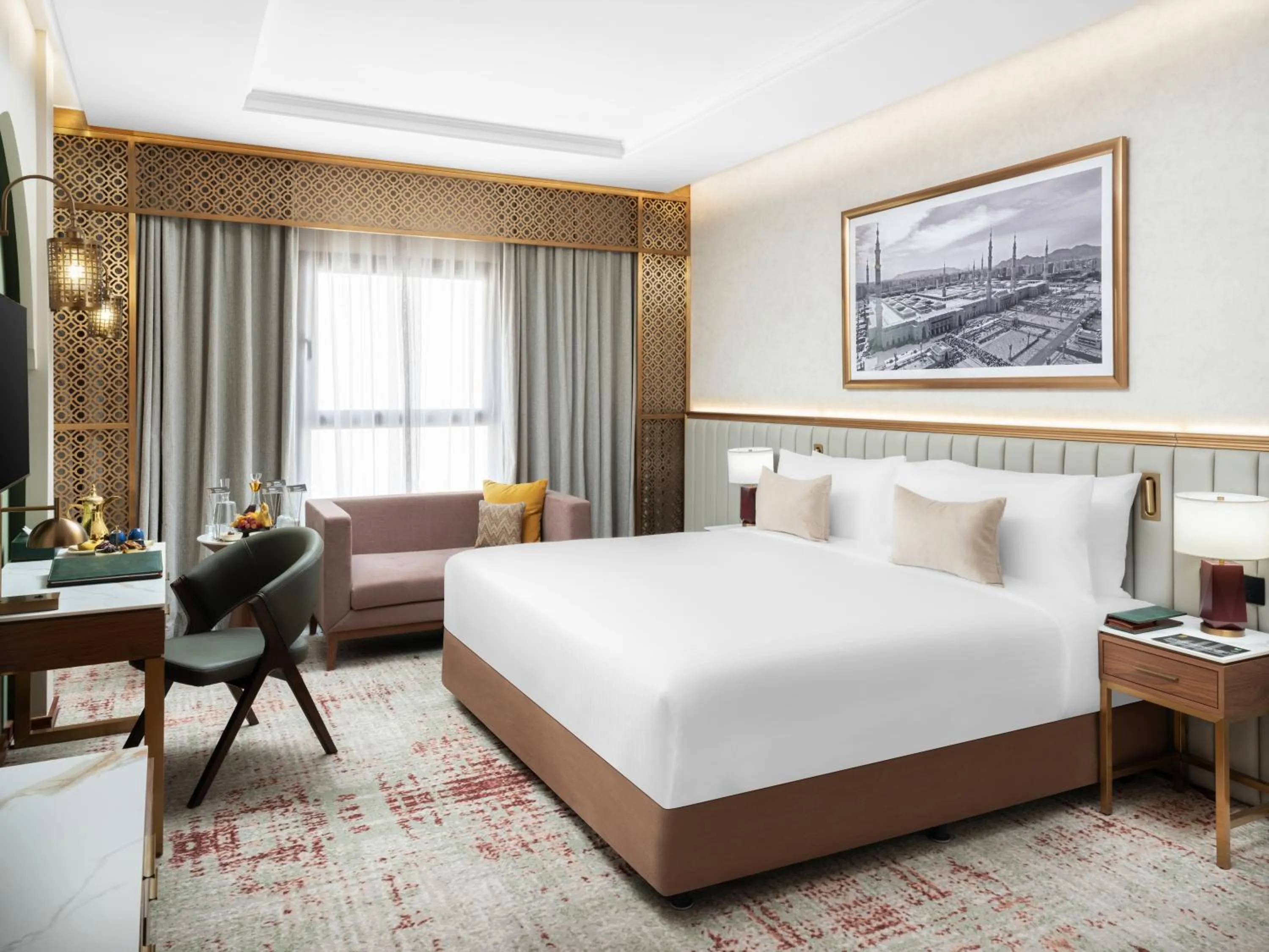 Bedroom, Bed in Elaf Taiba Hotel