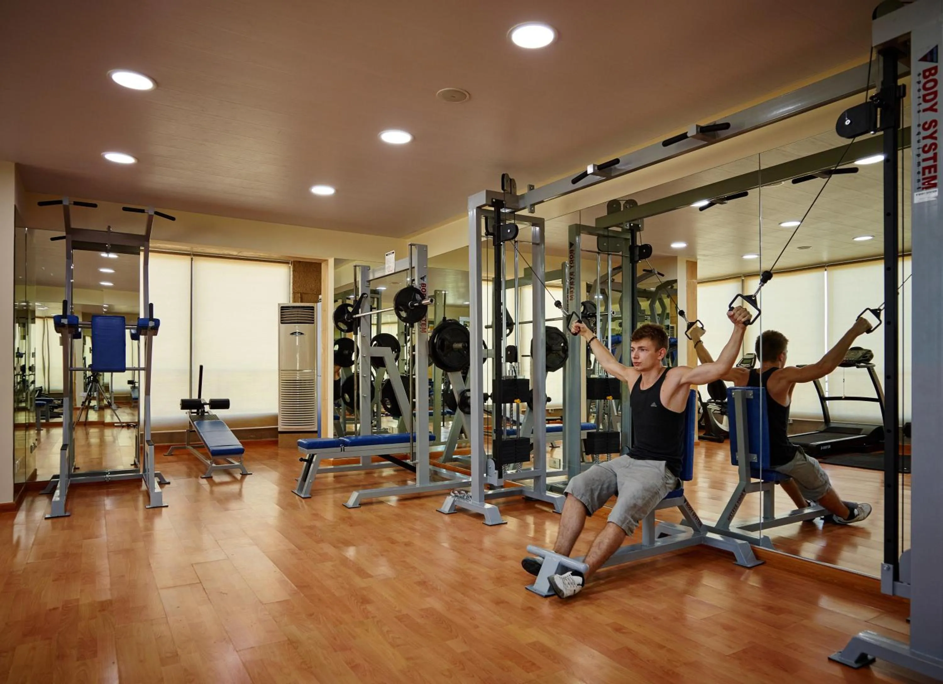 Fitness centre/facilities in Princessa Hotel