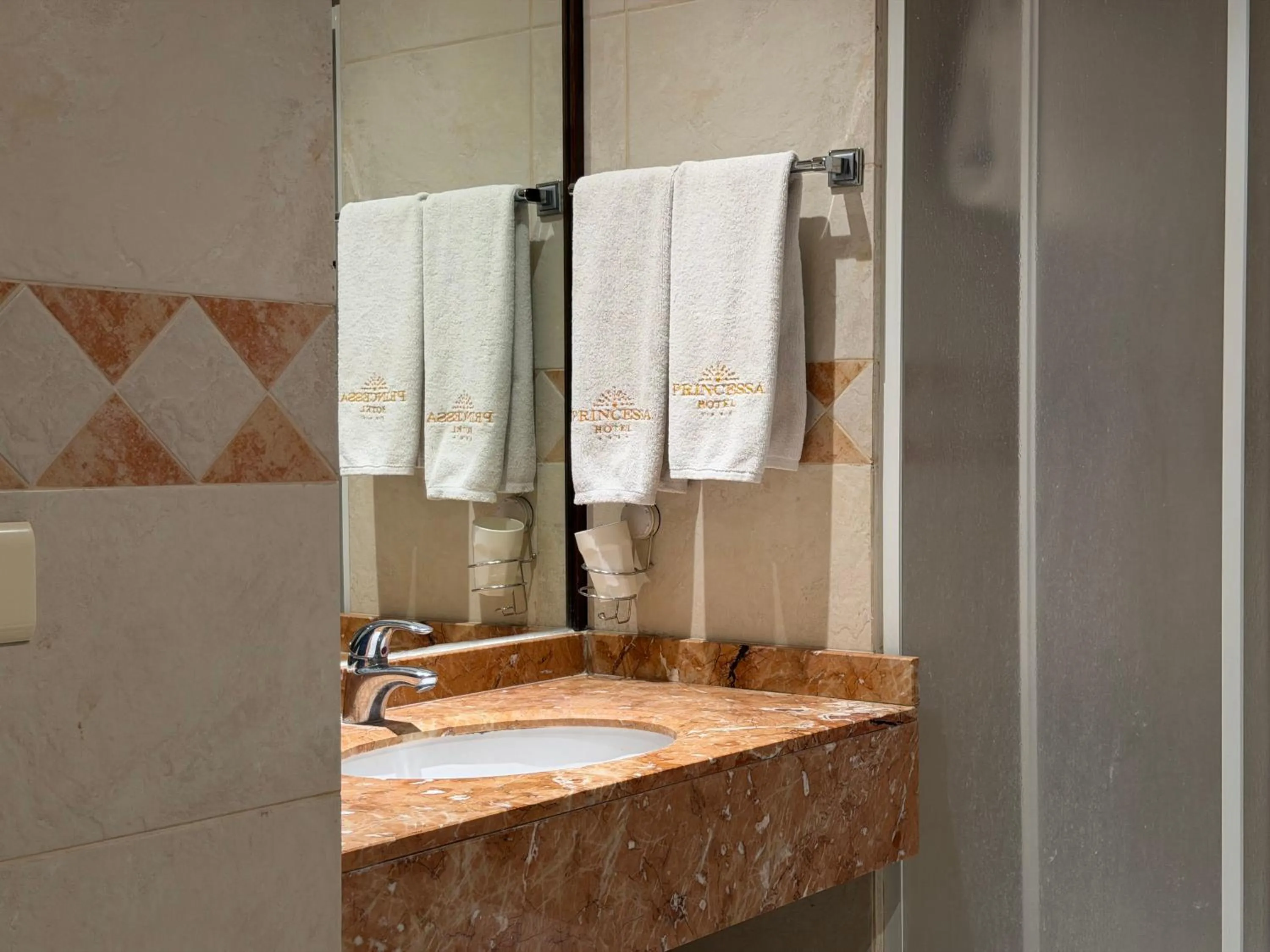 Bathroom in Princessa Hotel