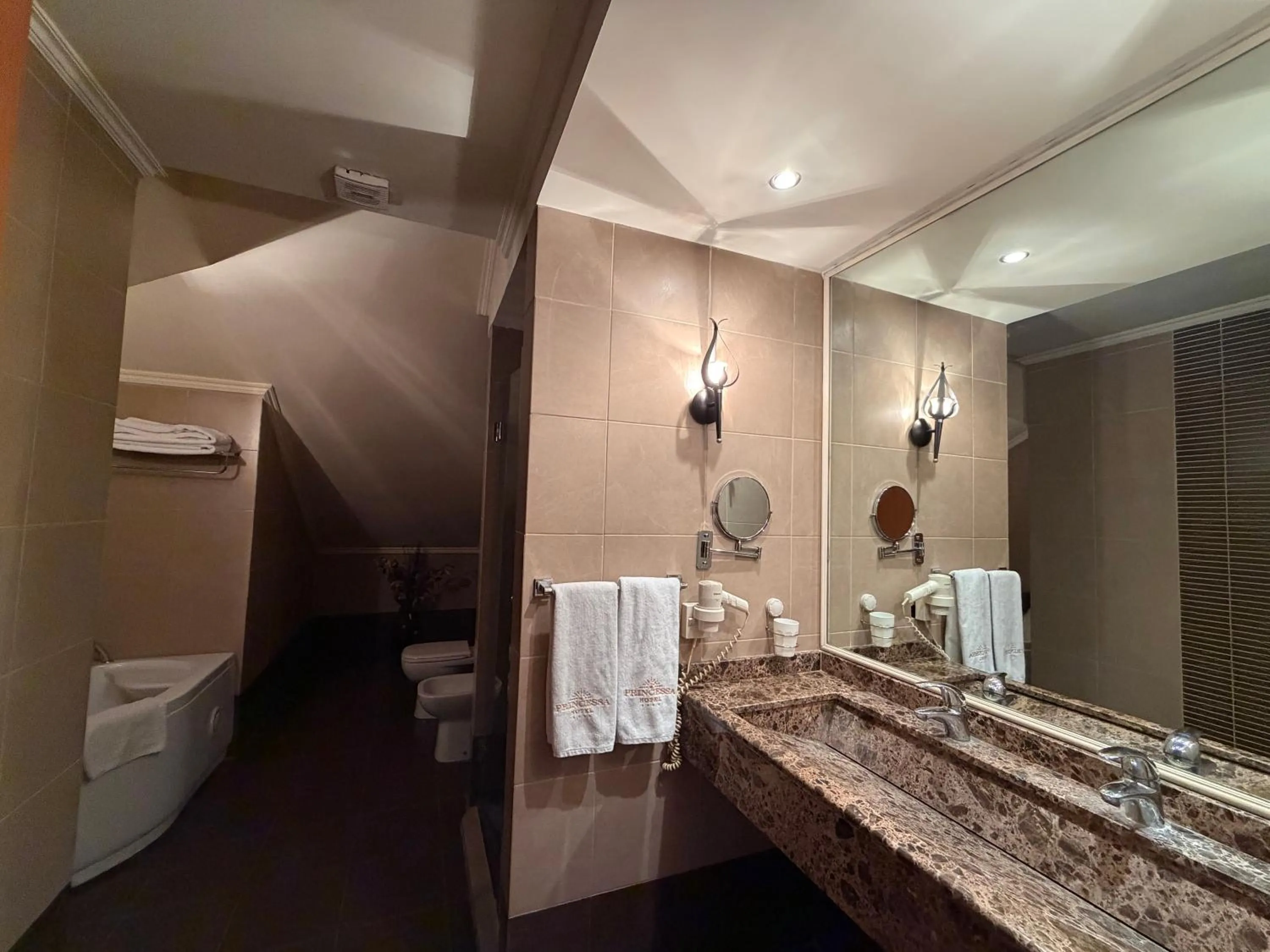 Bathroom in Princessa Hotel