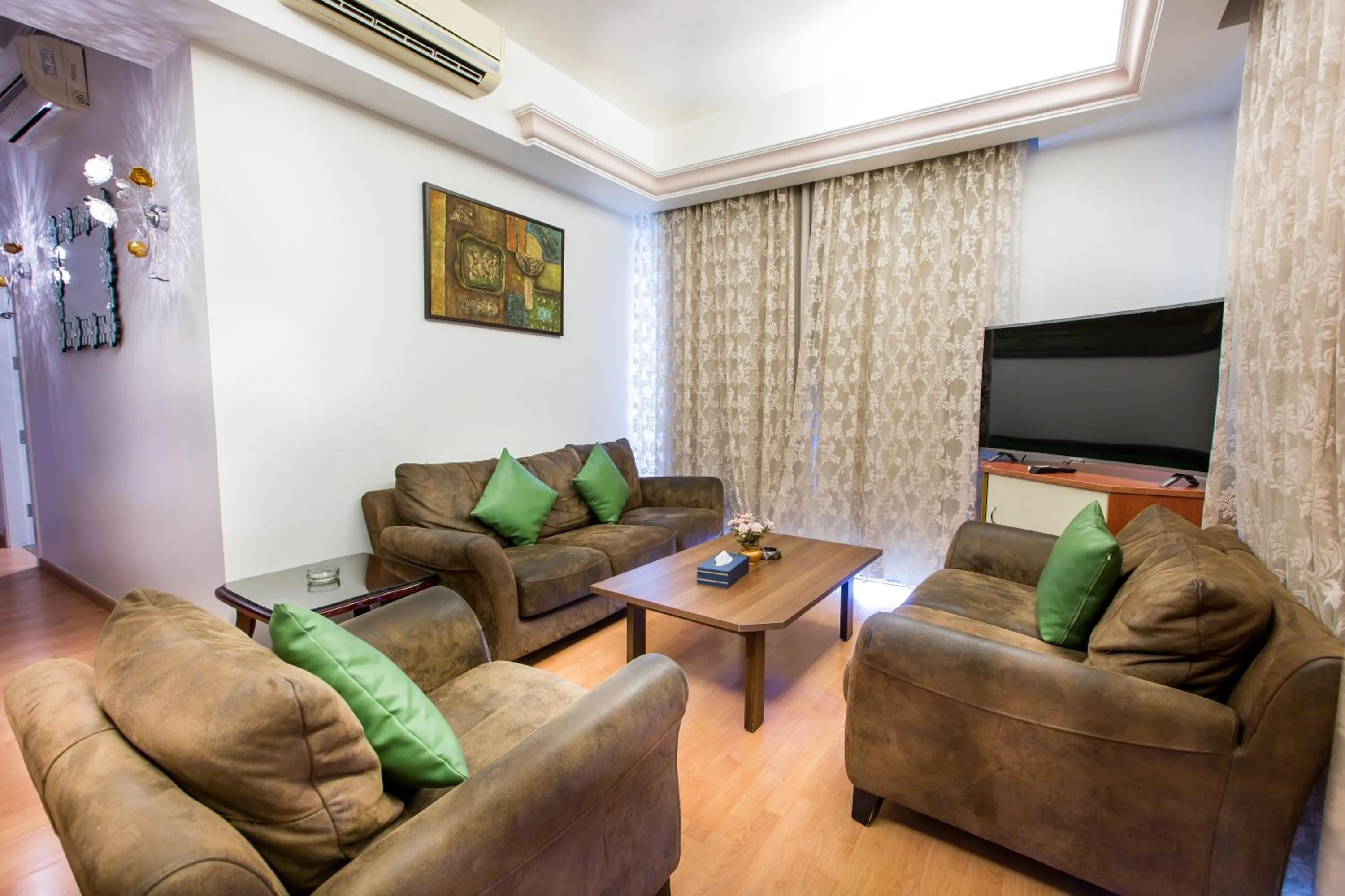 Seating area in Princessa Hotel