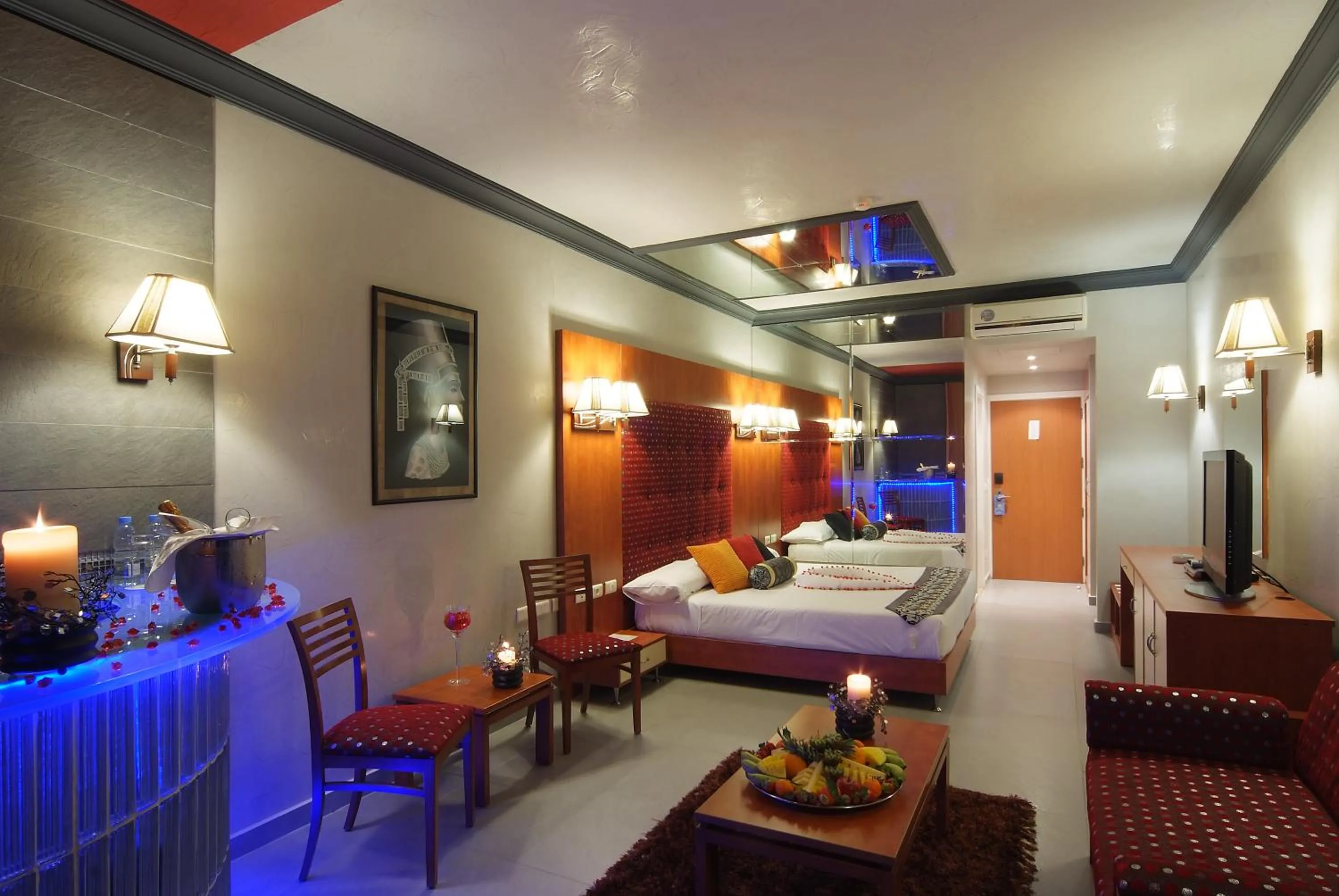 Bed in Princessa Hotel