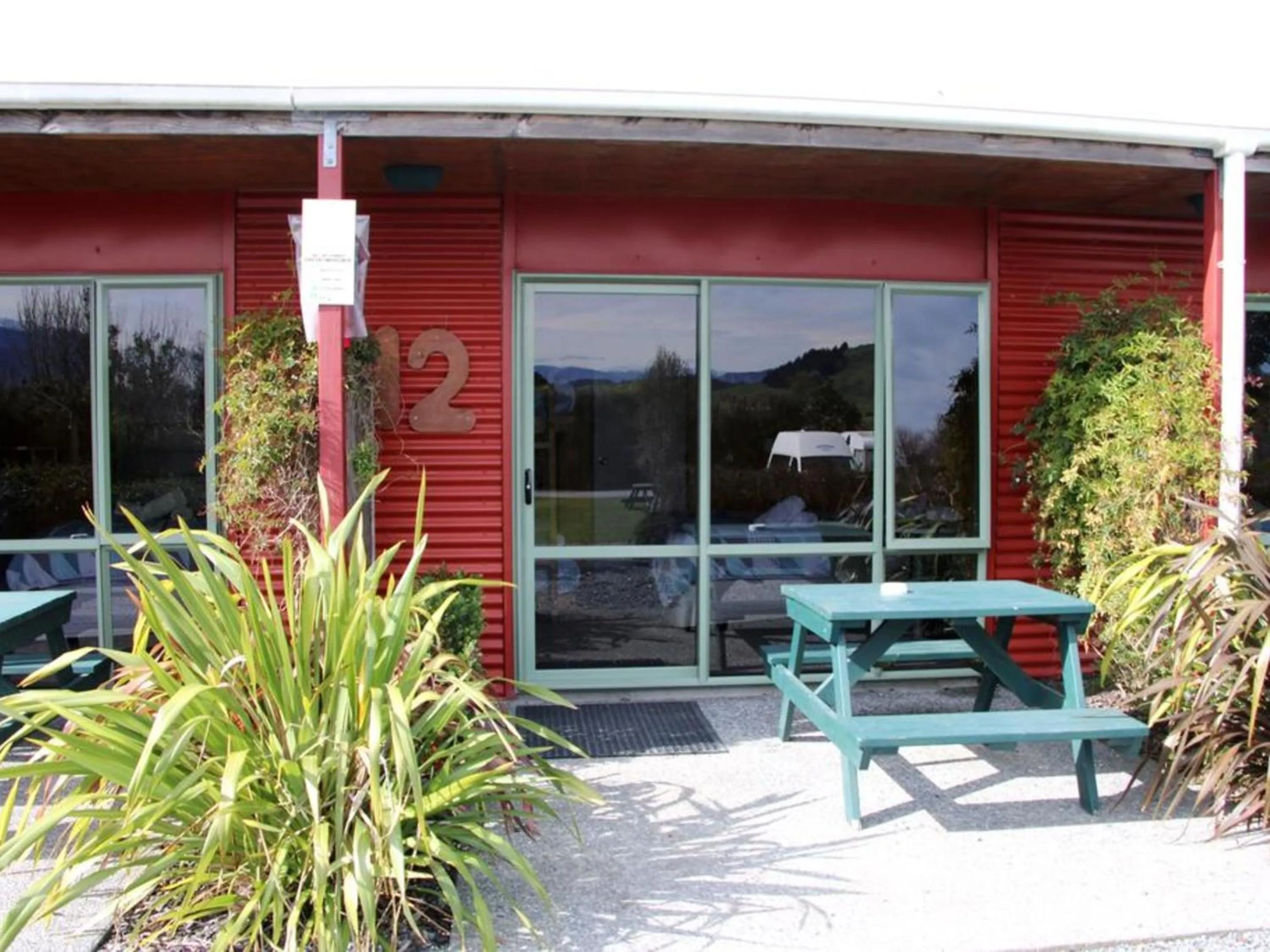 Patio in Alpine-Pacific Holiday Park
