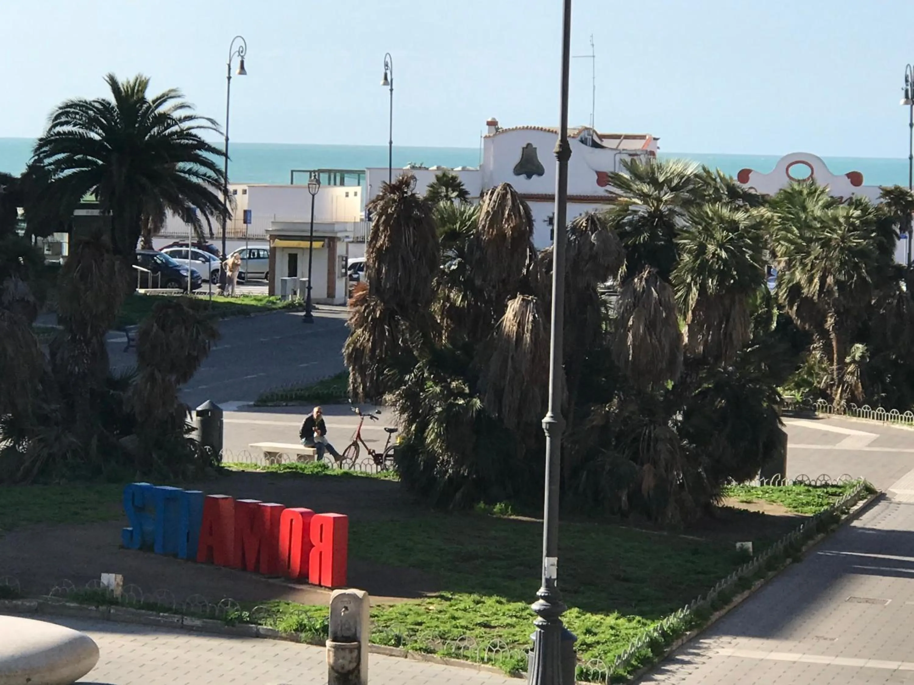 Sea view in Appartamento Piazza Anco Marzio