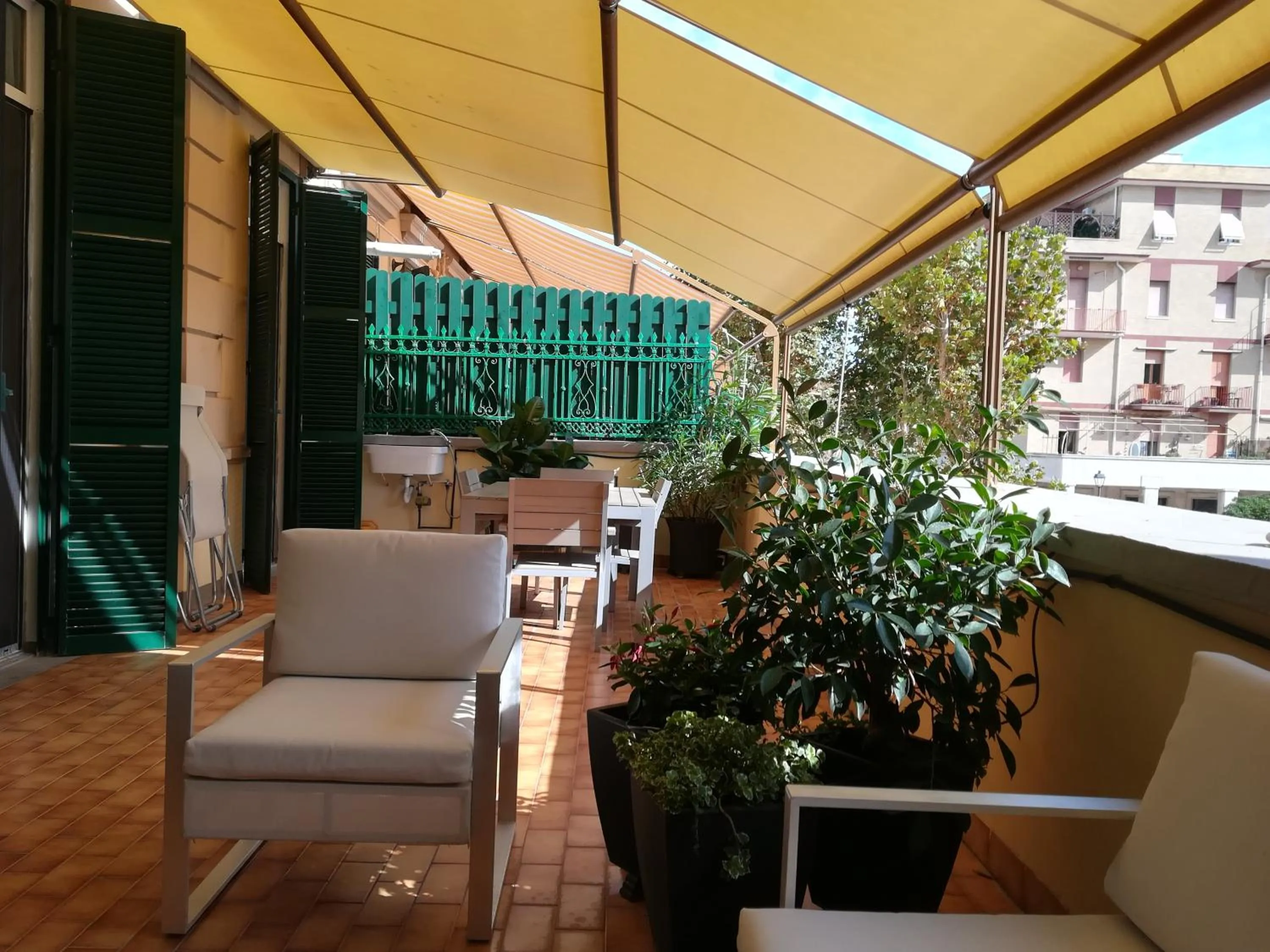 Balcony/Terrace in Appartamento Piazza Anco Marzio