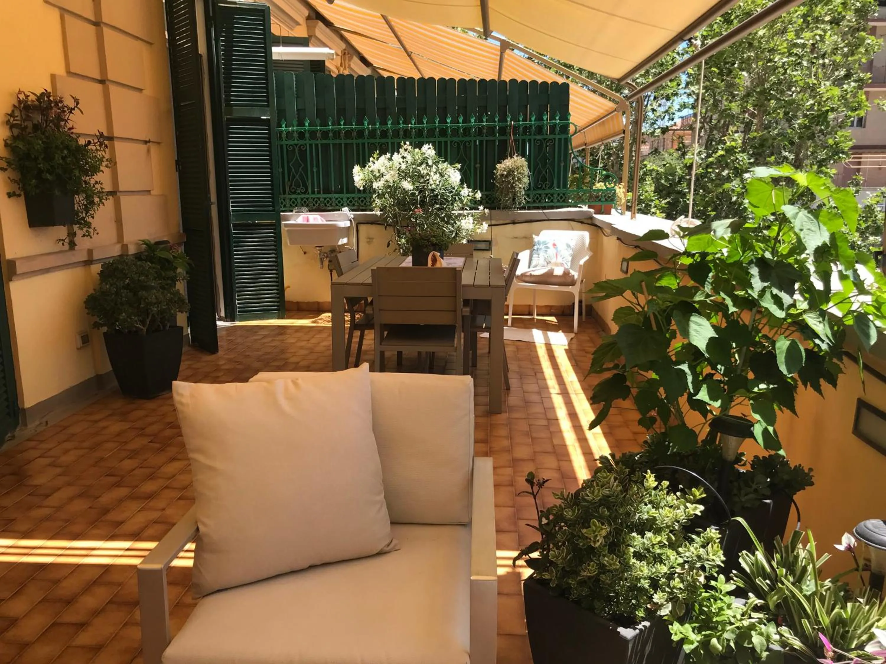 Balcony/Terrace in Appartamento Piazza Anco Marzio