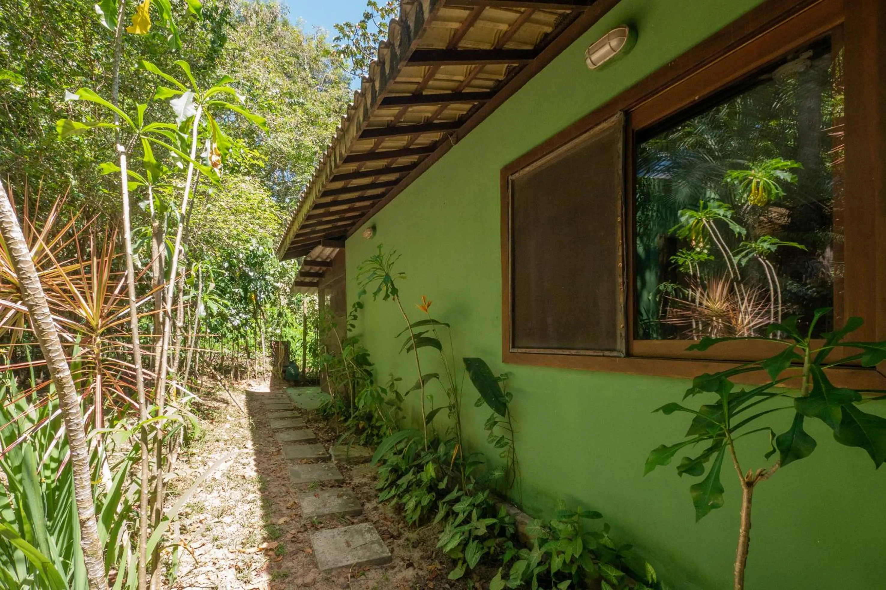 Garden in Recanto dos Pássaros Zen Apartamentos em meio de Natureza