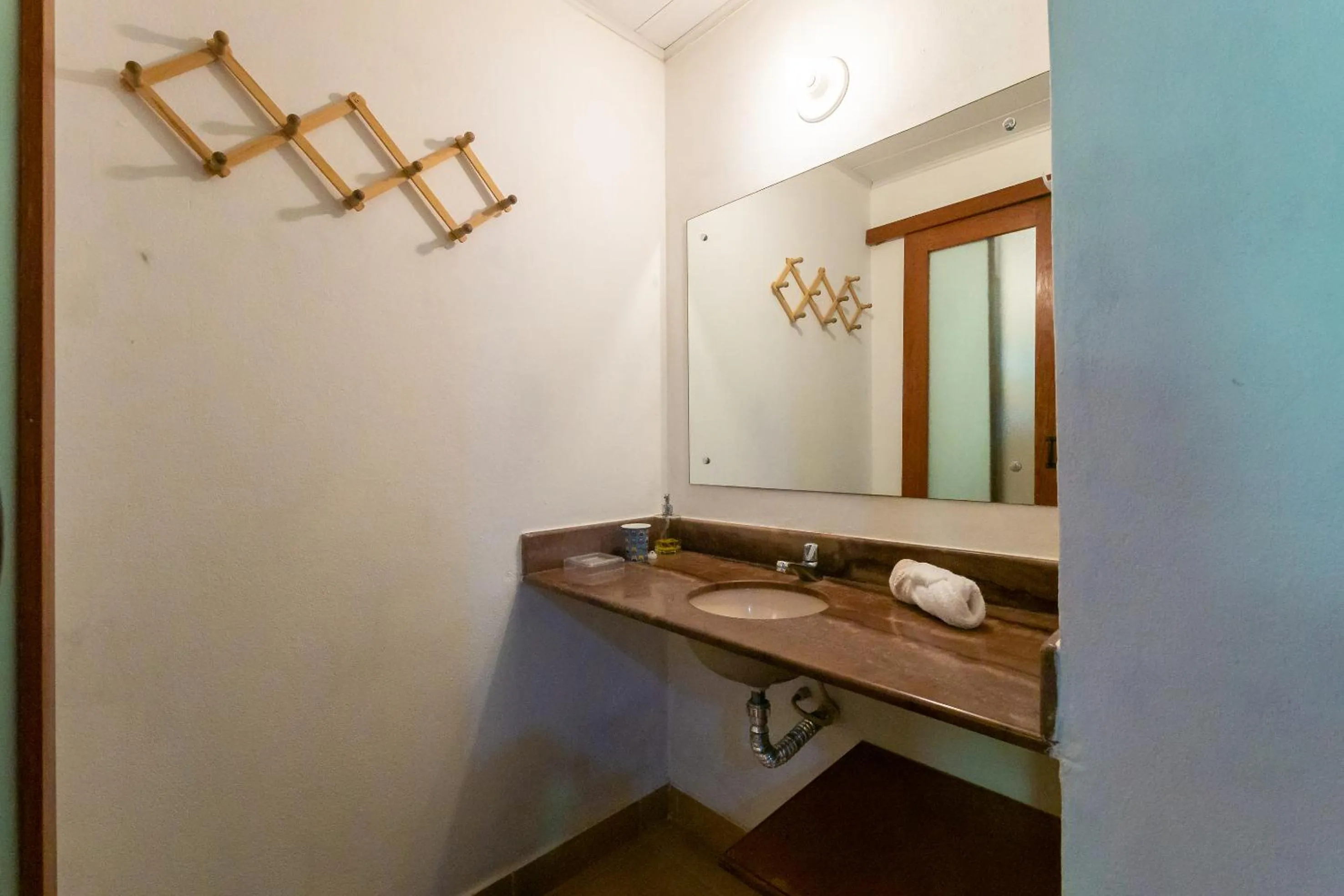 Bathroom in Recanto dos Pássaros Zen Apartamentos em meio de Natureza