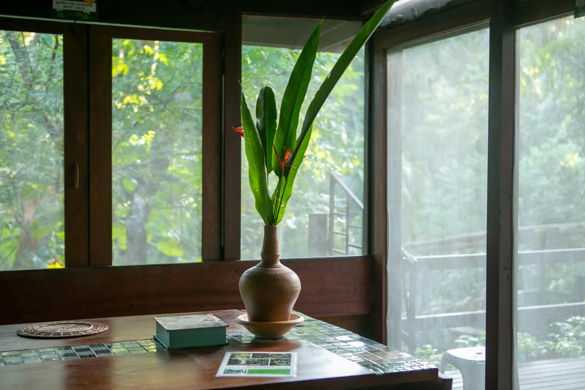 Garden view in Recanto dos Pássaros Zen Apartamentos em meio de Natureza
