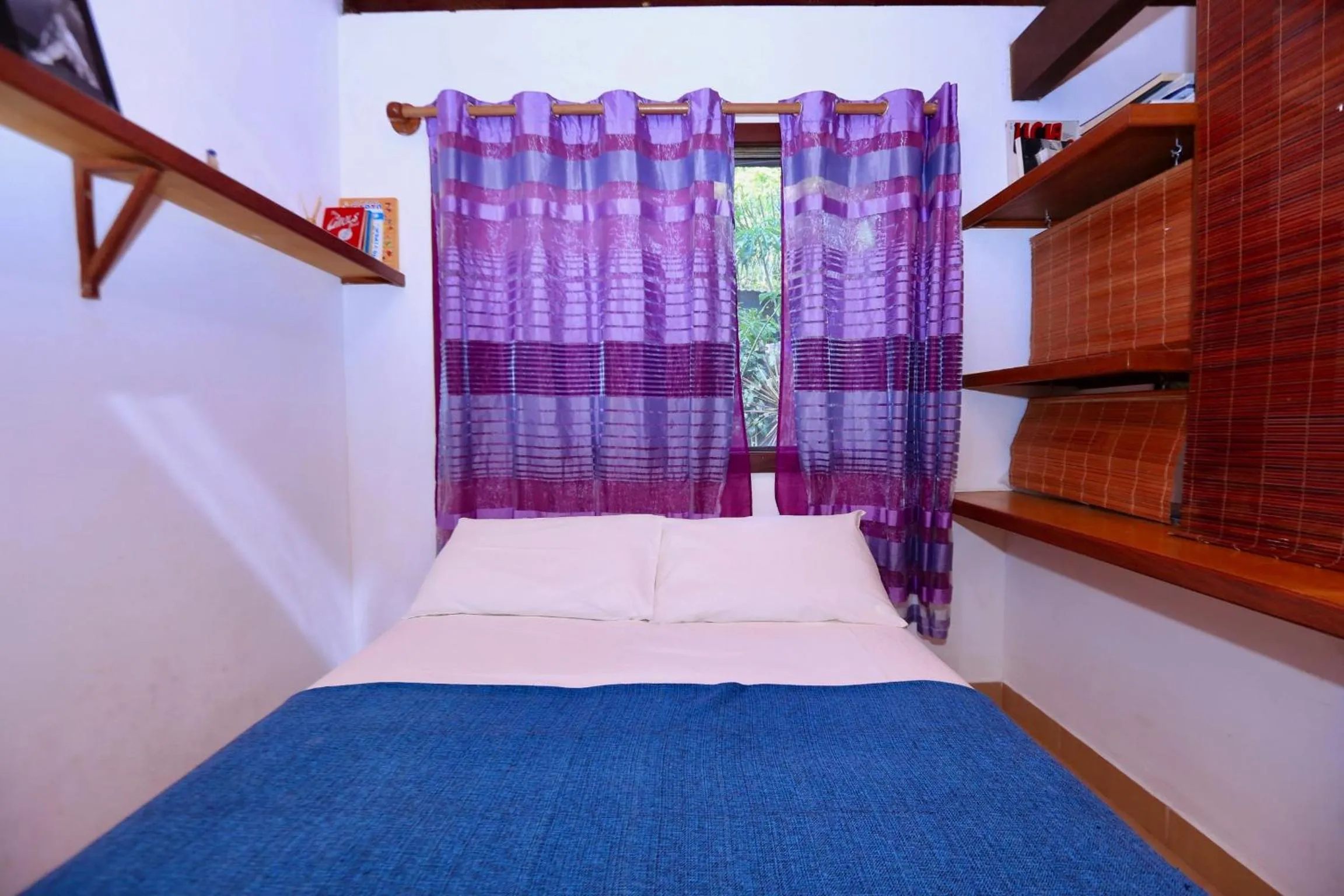 Bed in Recanto dos Pássaros Zen Apartamentos em meio de Natureza