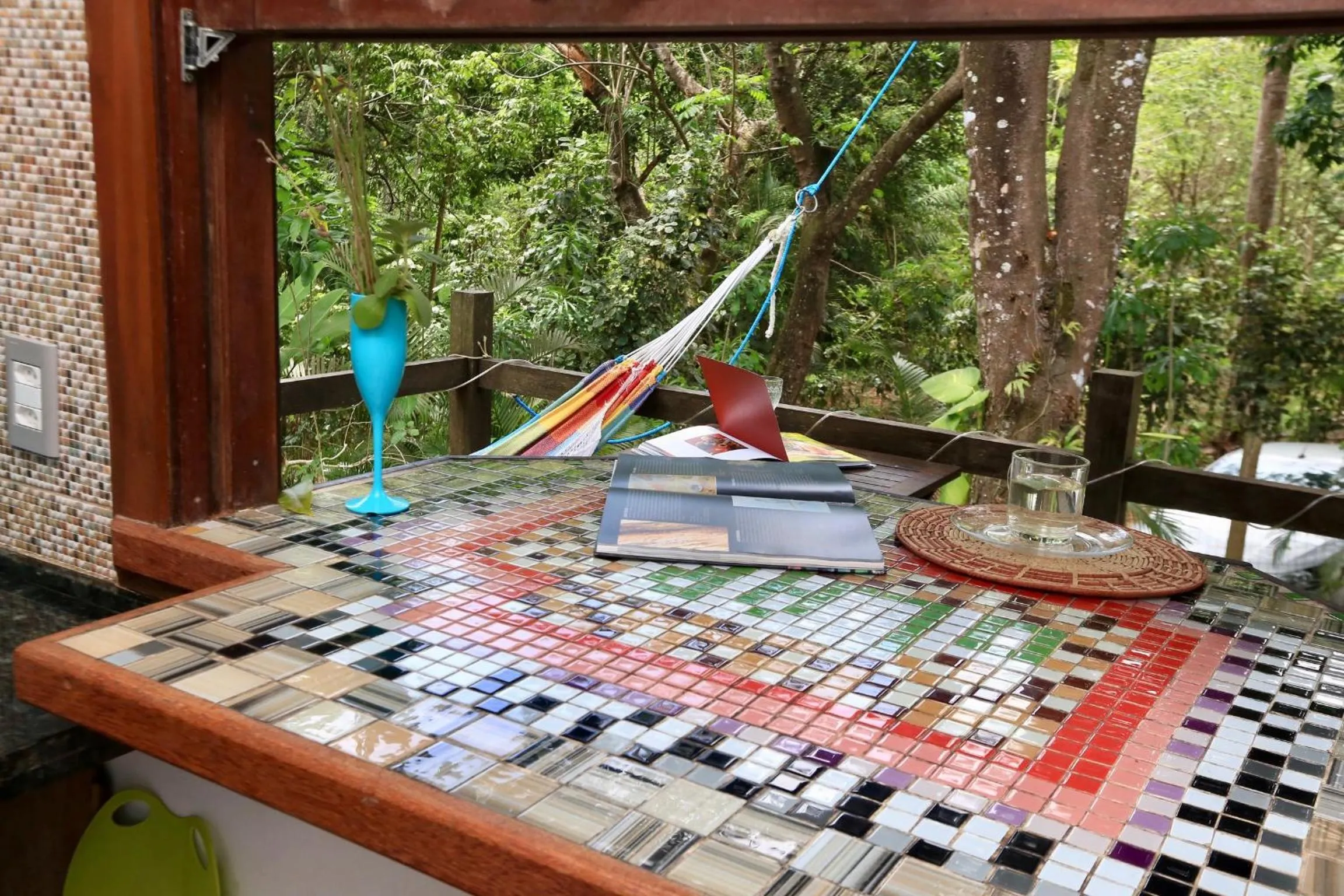 Natural landscape in Recanto dos Pássaros Zen Apartamentos em meio de Natureza