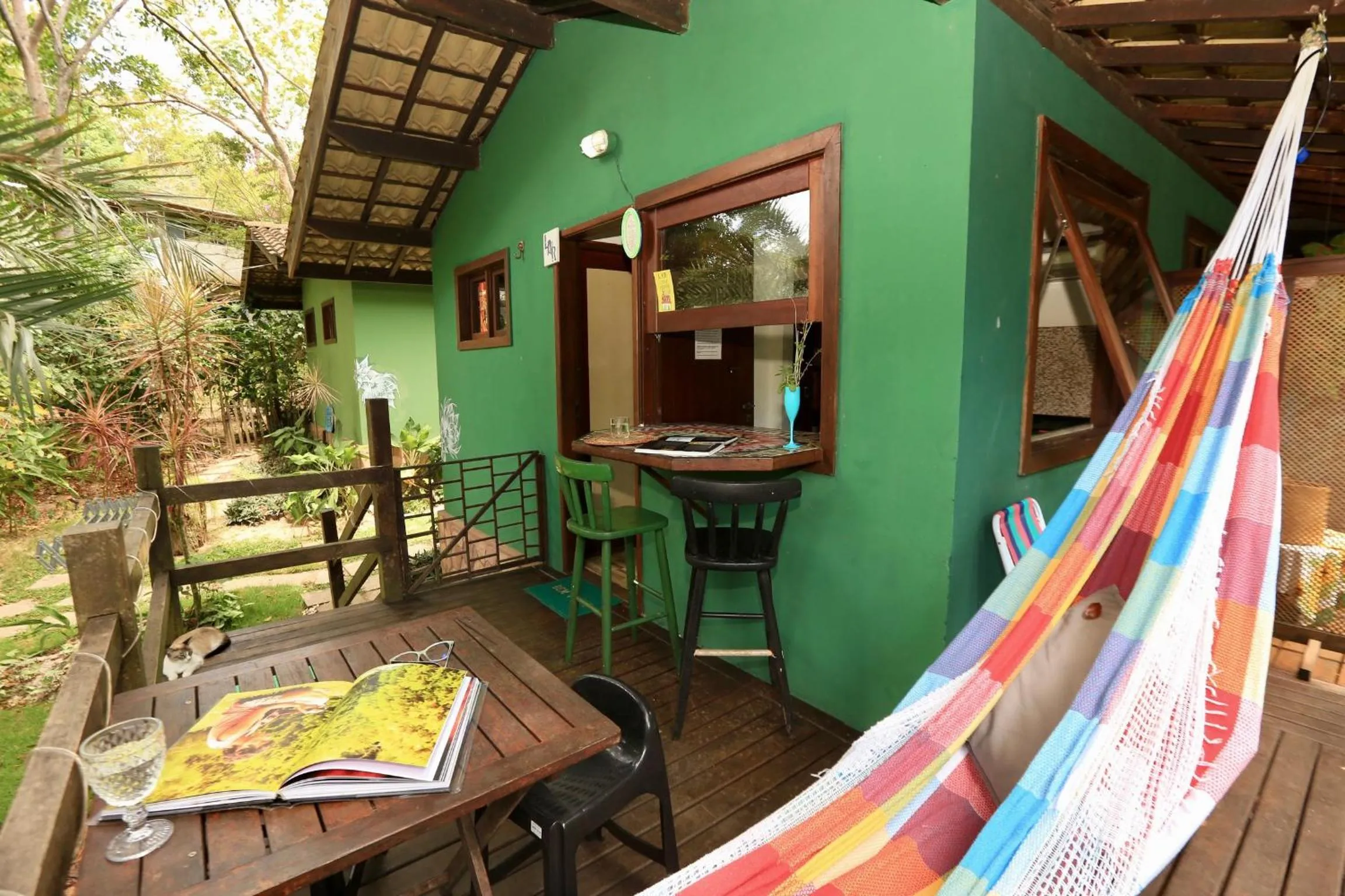Dining area in Recanto dos Pássaros Zen Apartamentos em meio de Natureza