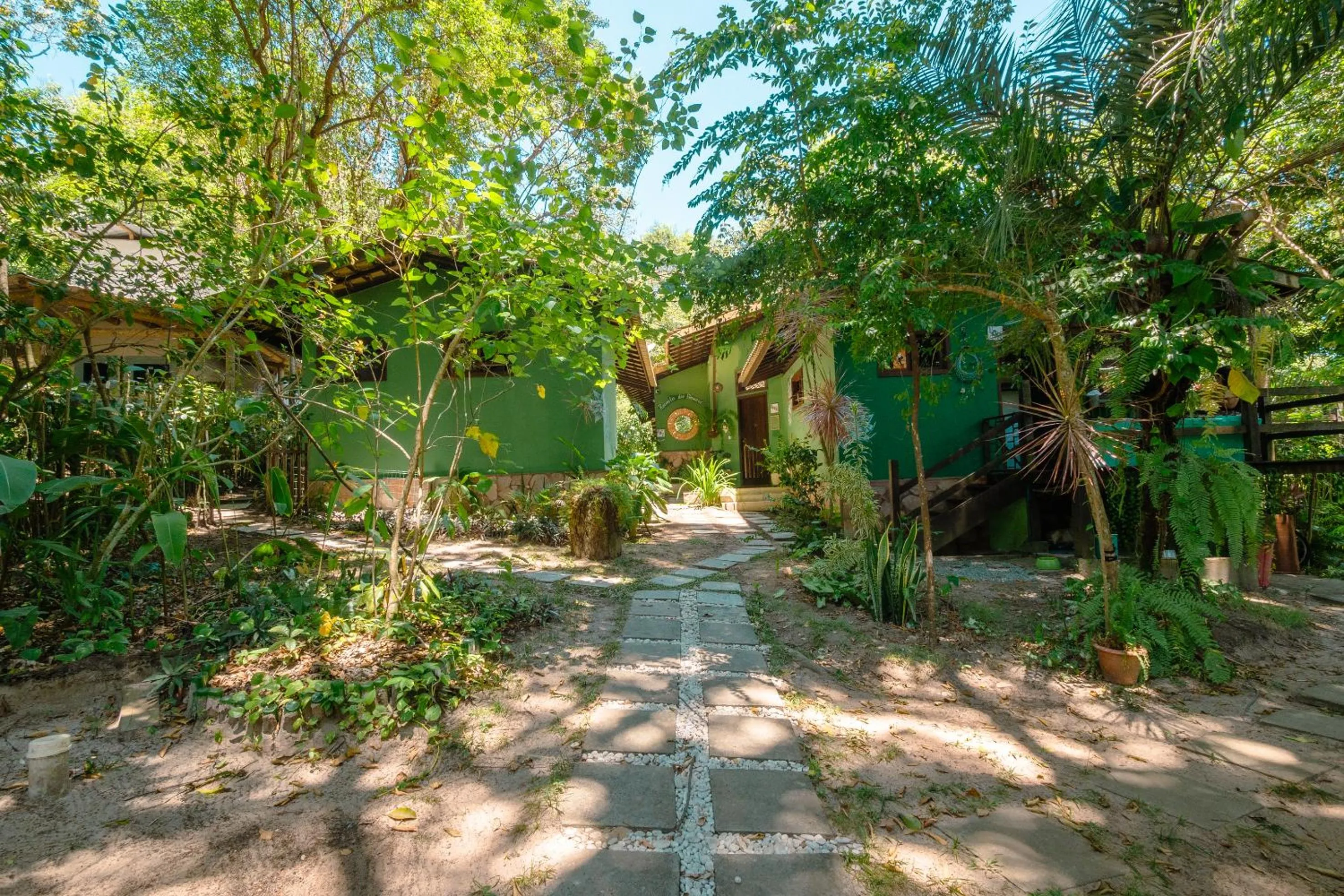 Natural landscape in Recanto dos Pássaros Zen Apartamentos em meio de Natureza