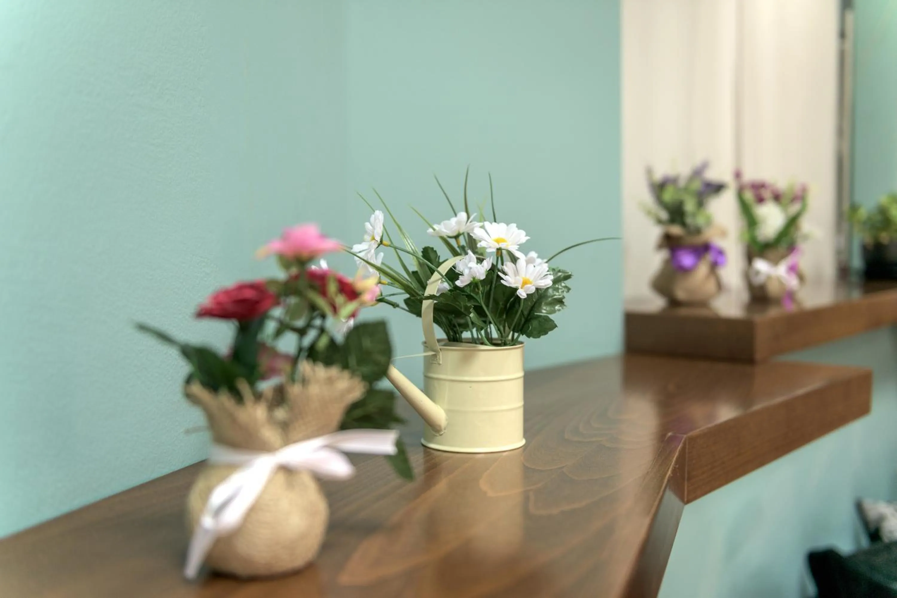 Decorative detail in Aloe Apartments