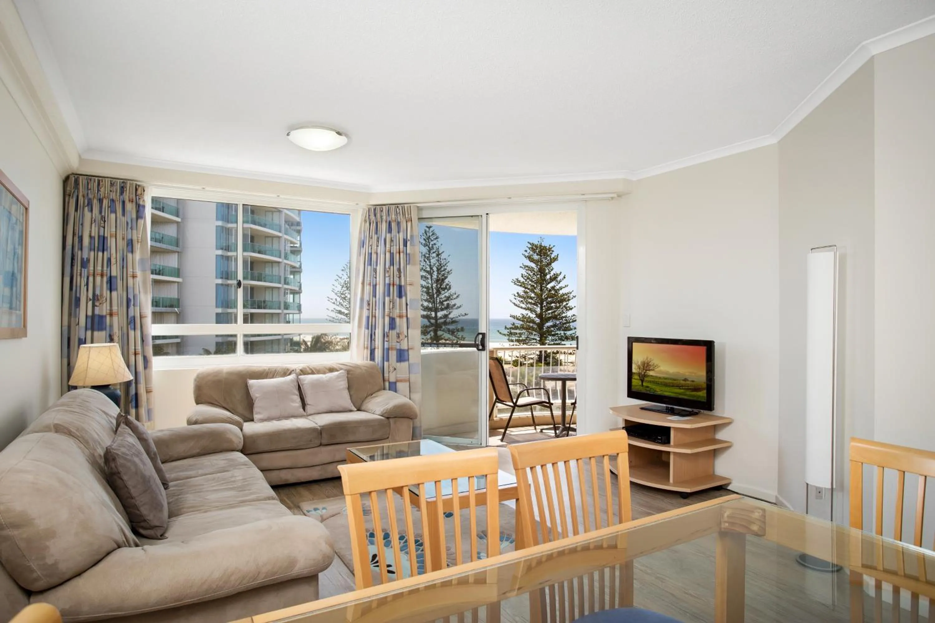 Patio in Kirra Beach Apartments