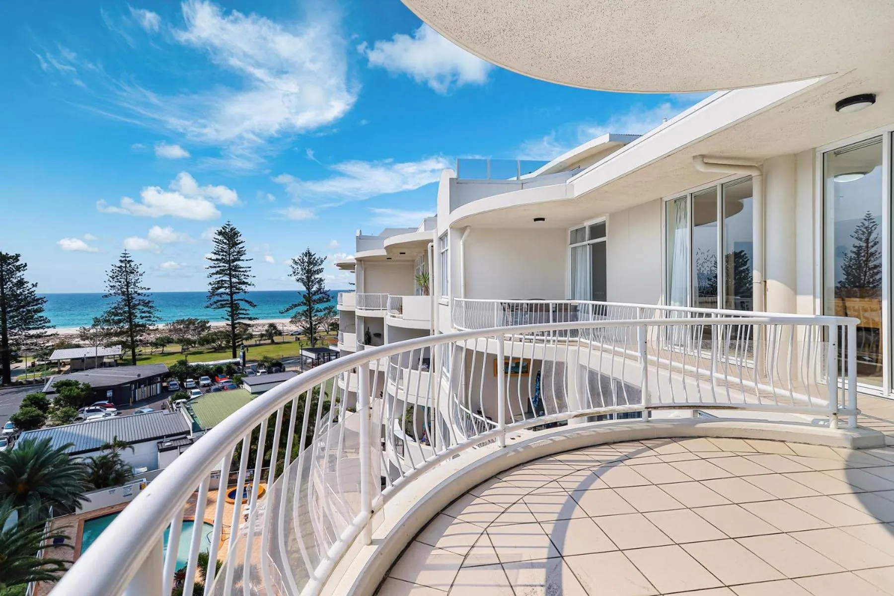 View (from property/room) in Kirra Beach Apartments