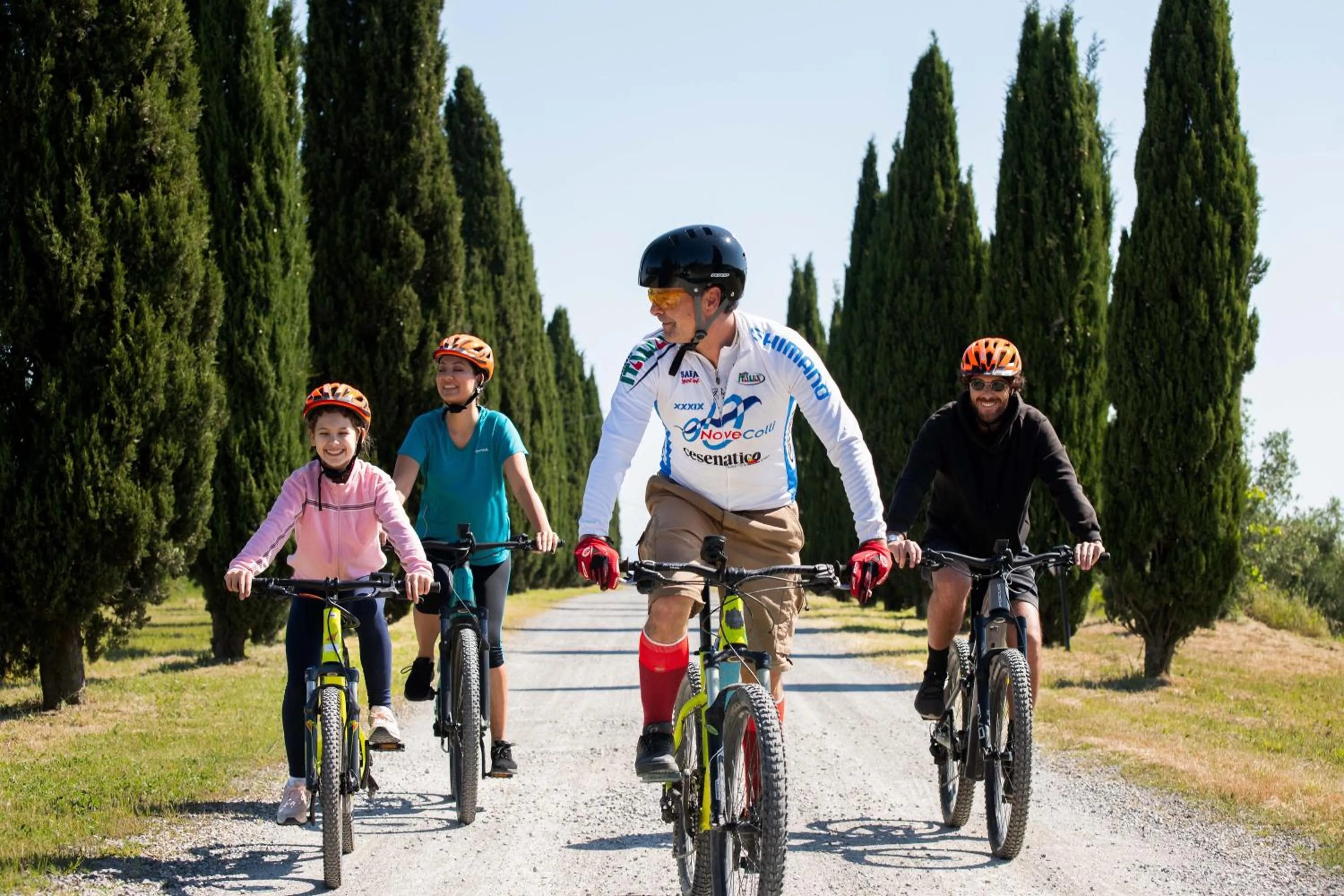 Cycling in Castellare Di Tonda
