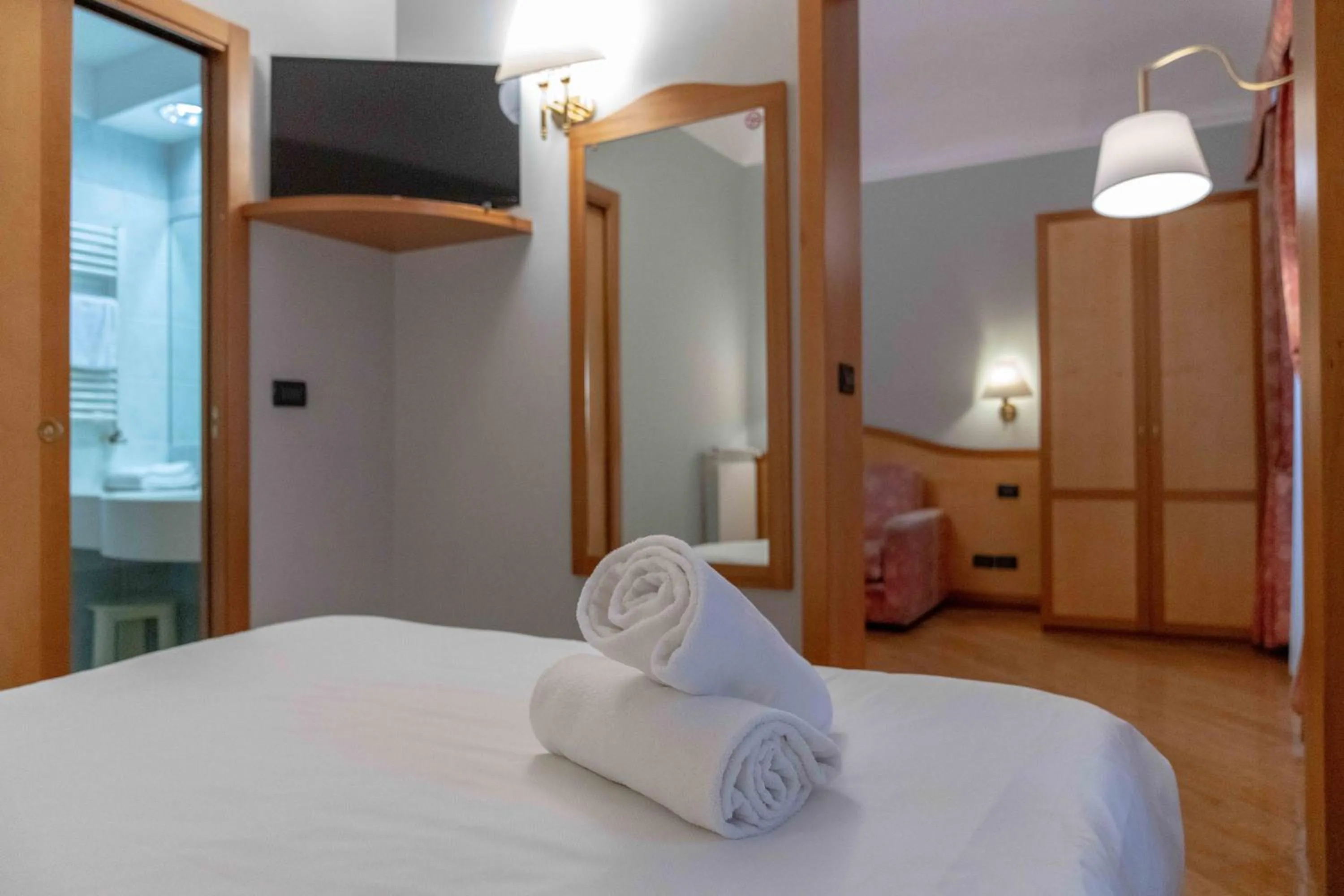 Bed in Hotel Bologna