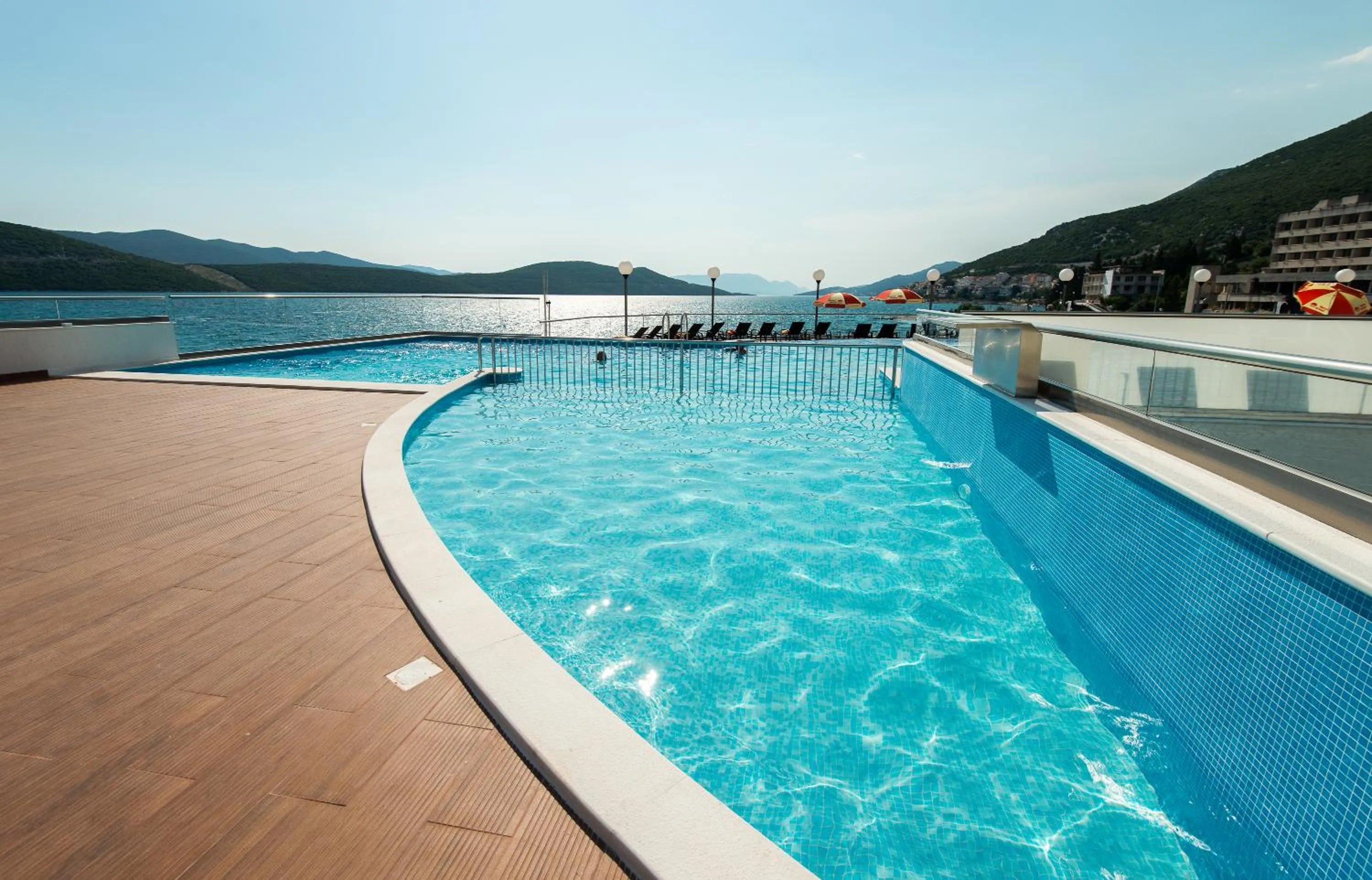 Pool view in Hotel Sunce Neum