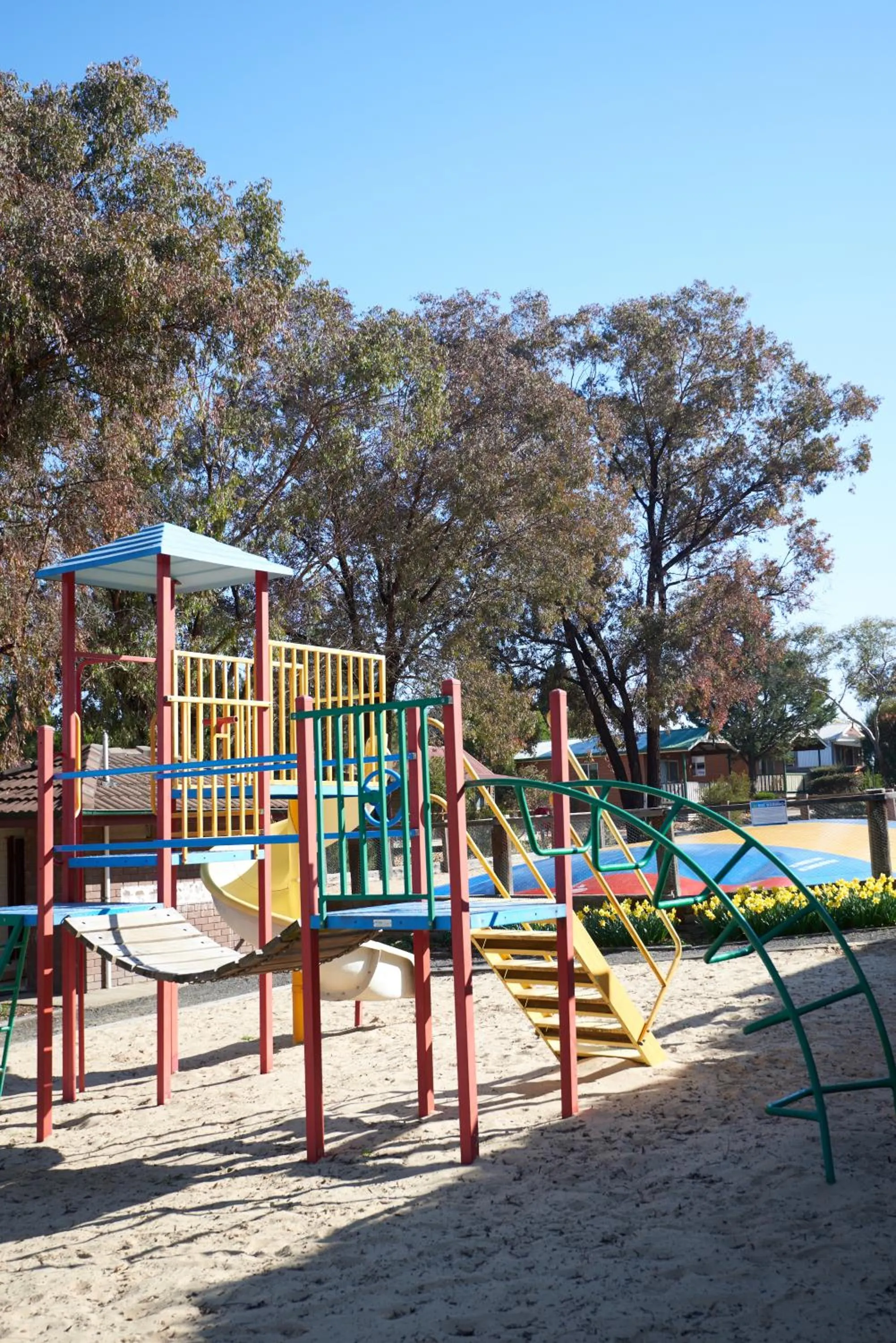 Children play ground in NRMA Bathurst Panorama Holiday Park